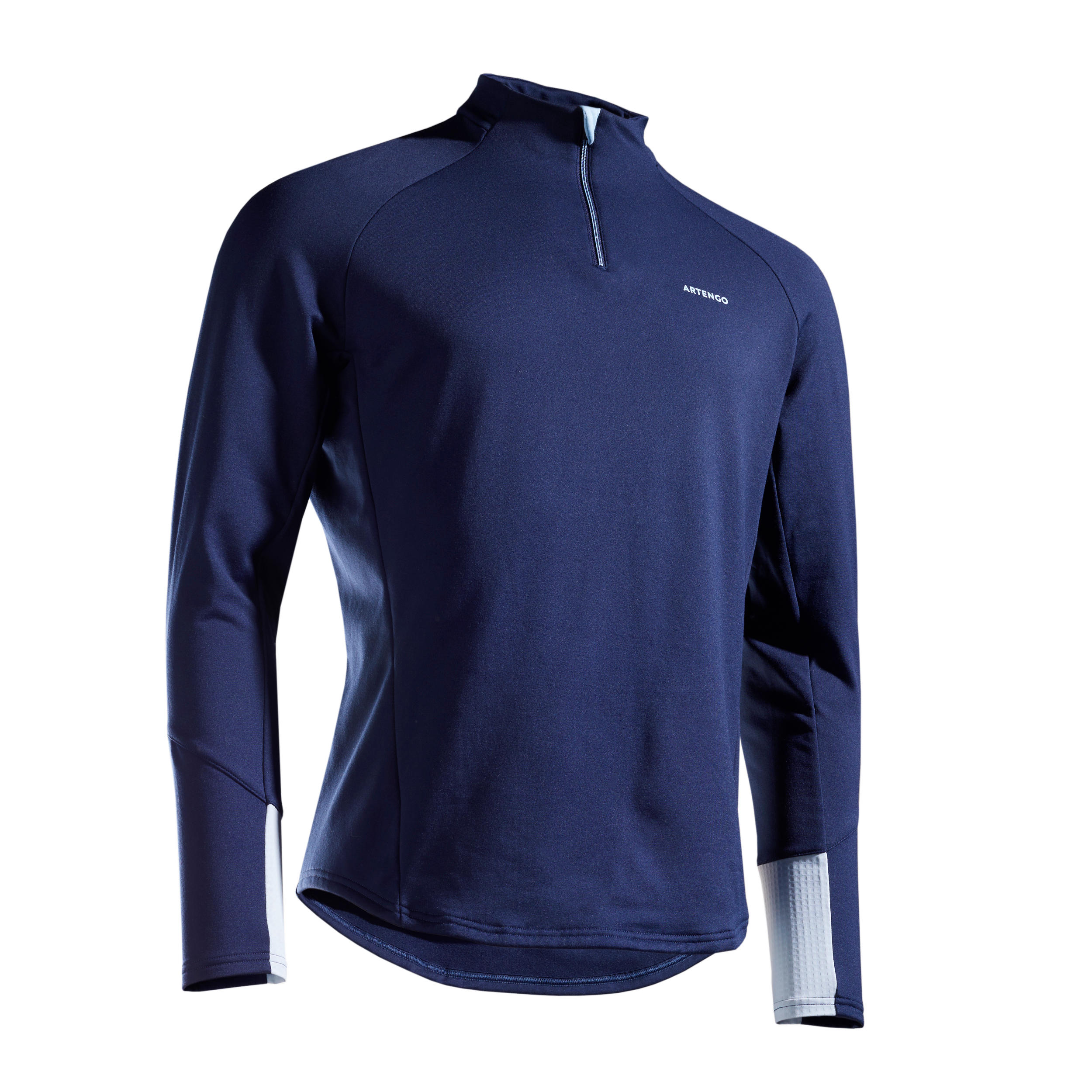 Artengo Tennis Langarmshirt TSW TH 1/2 RV schwarz/rot
