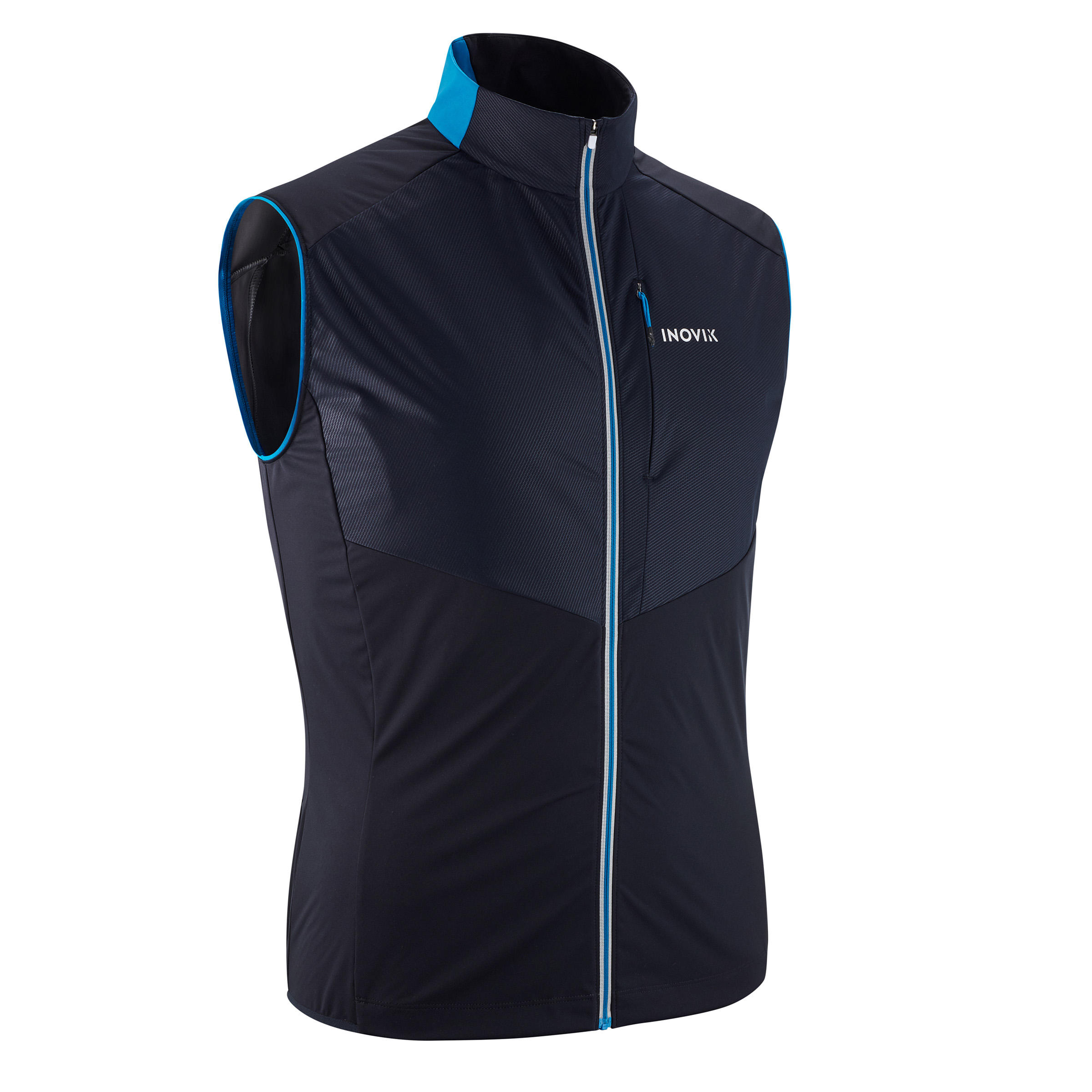 Inovik Langlaufweste ärmellos XC S 500 Herren blau/schwarz