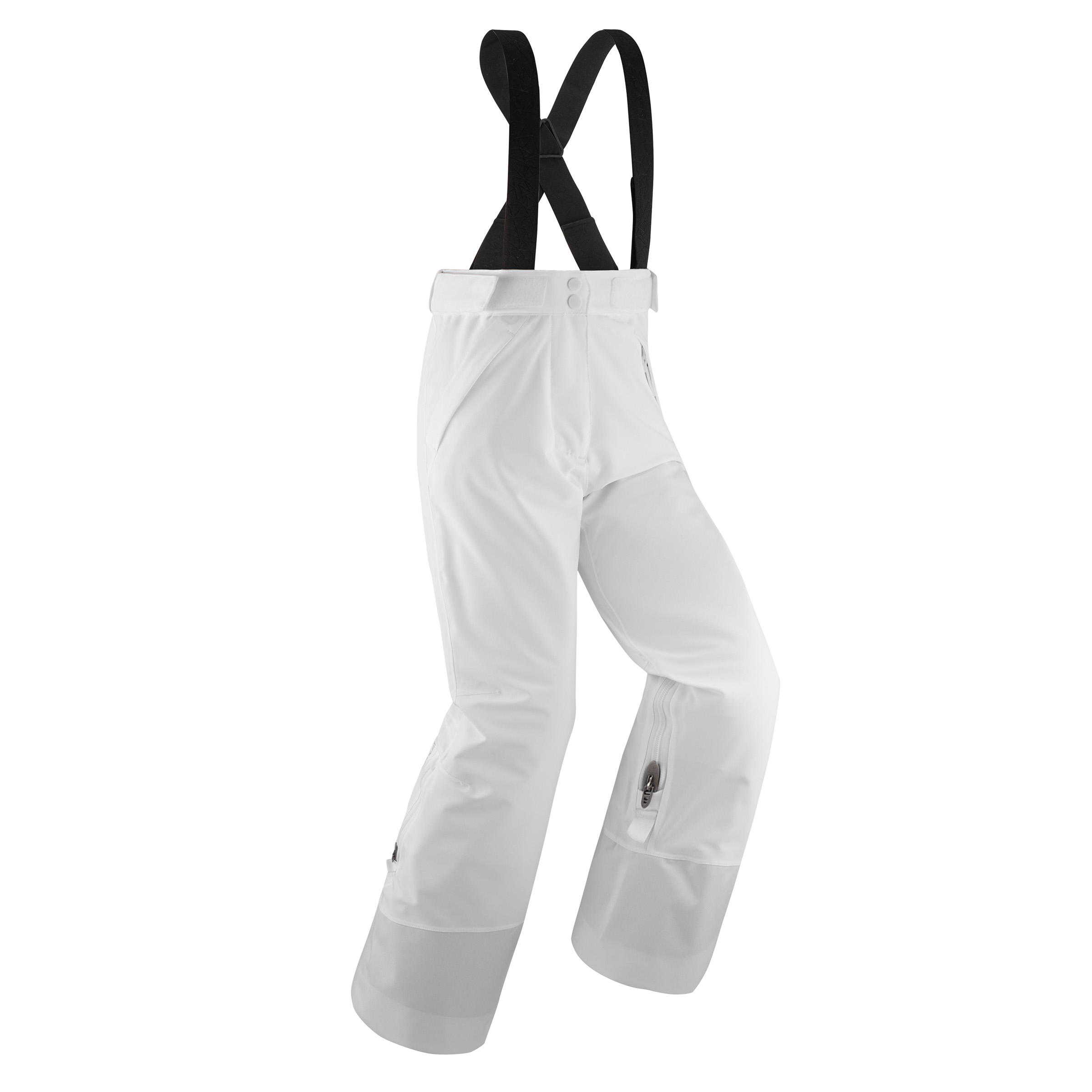Wedze Skihose Piste Pull'n Fit 900 warm wasserdicht Kinder schwarz