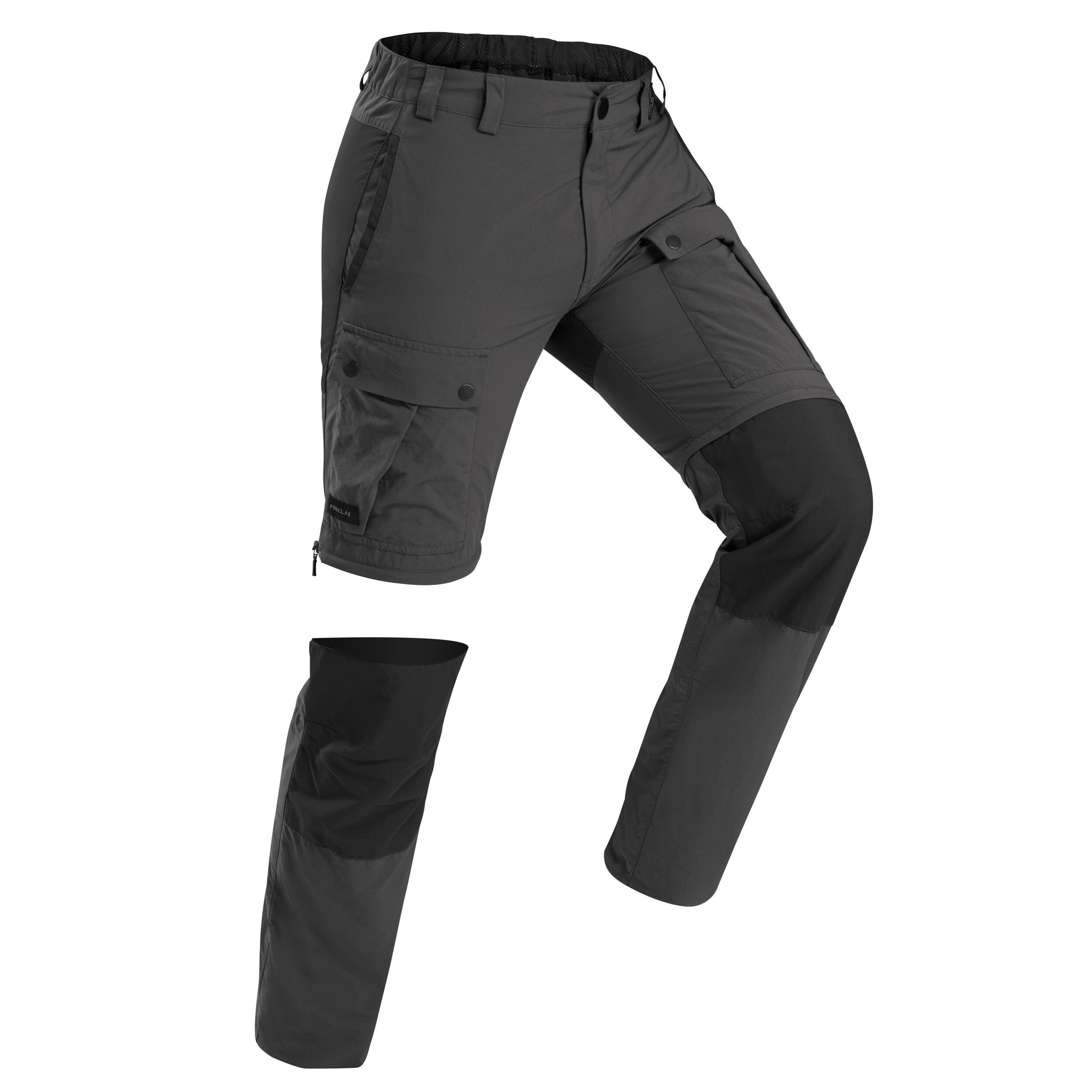 Forclaz Zip-Off-Hose Bergtrekking MT100 robust Herren beige