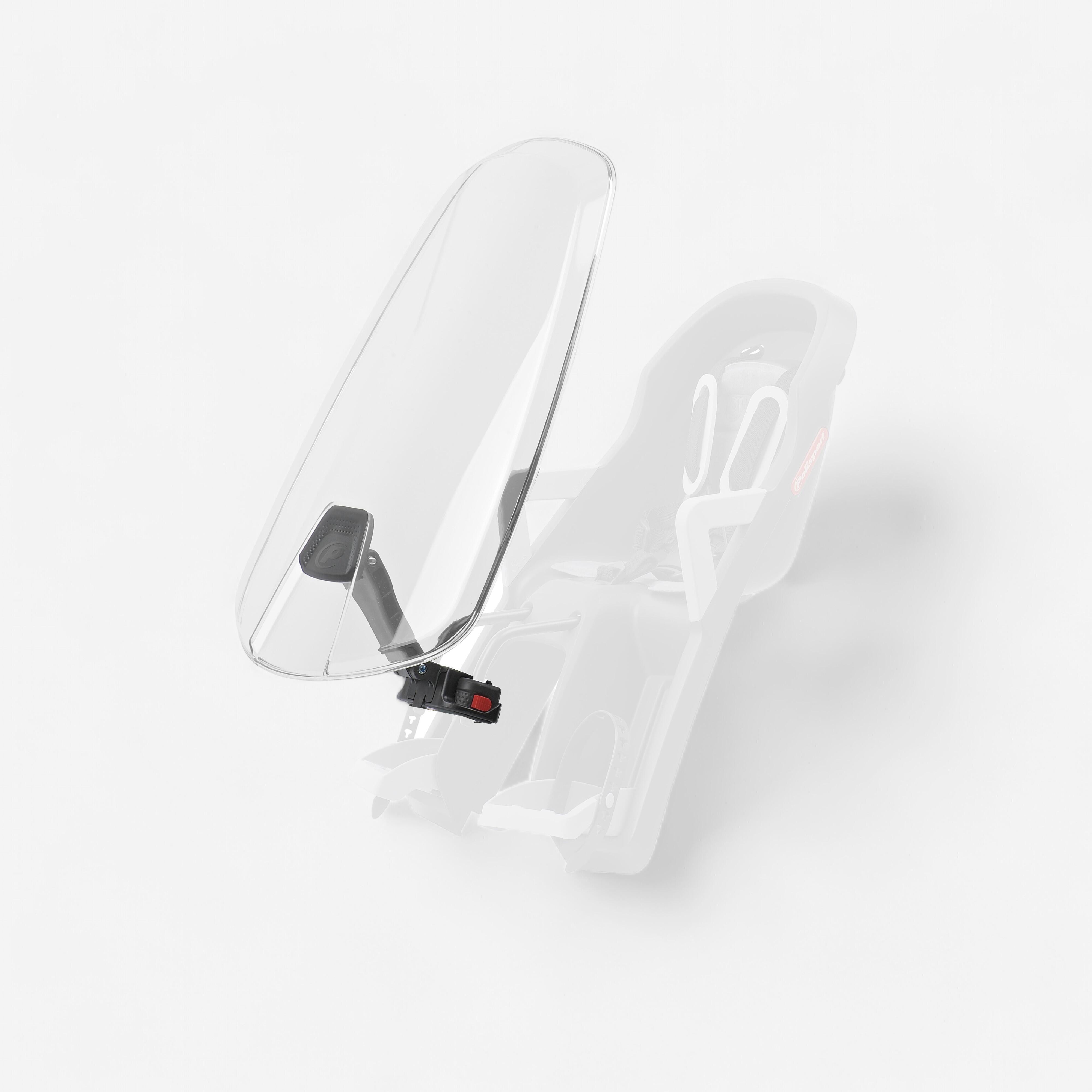 Polisport Windschutzscheibe Fahrrad-Kindersitz vorne