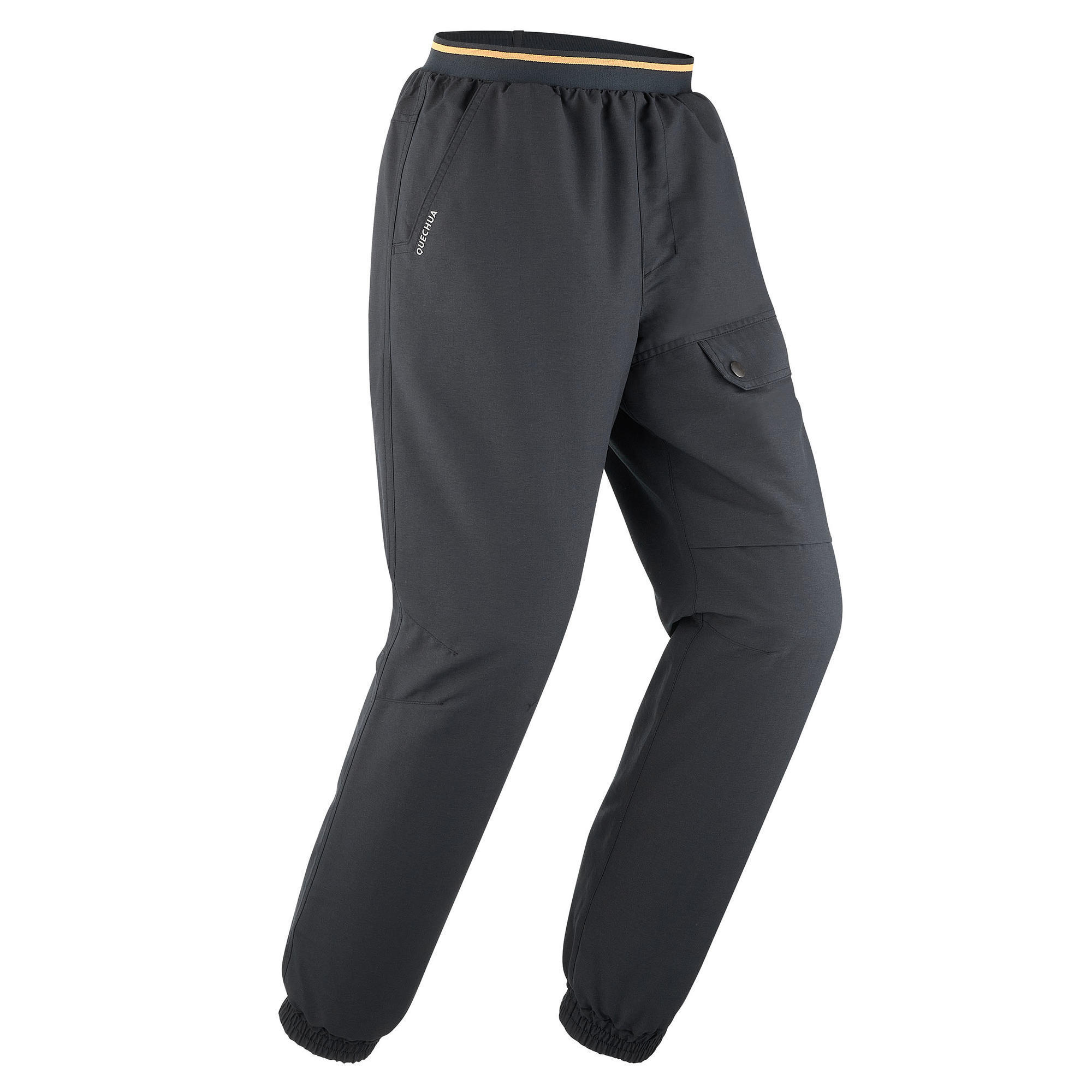 Quechua Wanderhose Winterwandern - SH100 X-Warm wasserabweisend Kinder Gr. 122–170 grau
