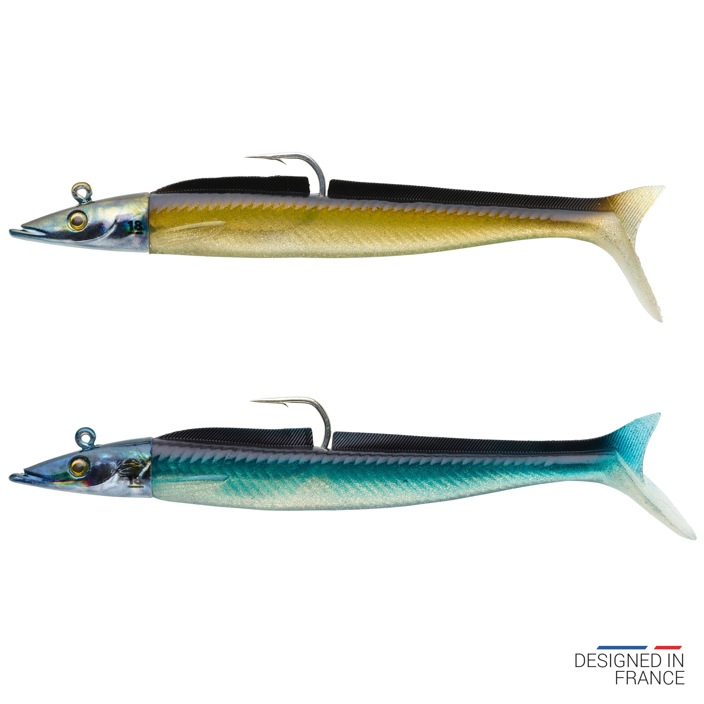 Caperlan Set Kunstköder EELO 150 18 g ayu/blau
