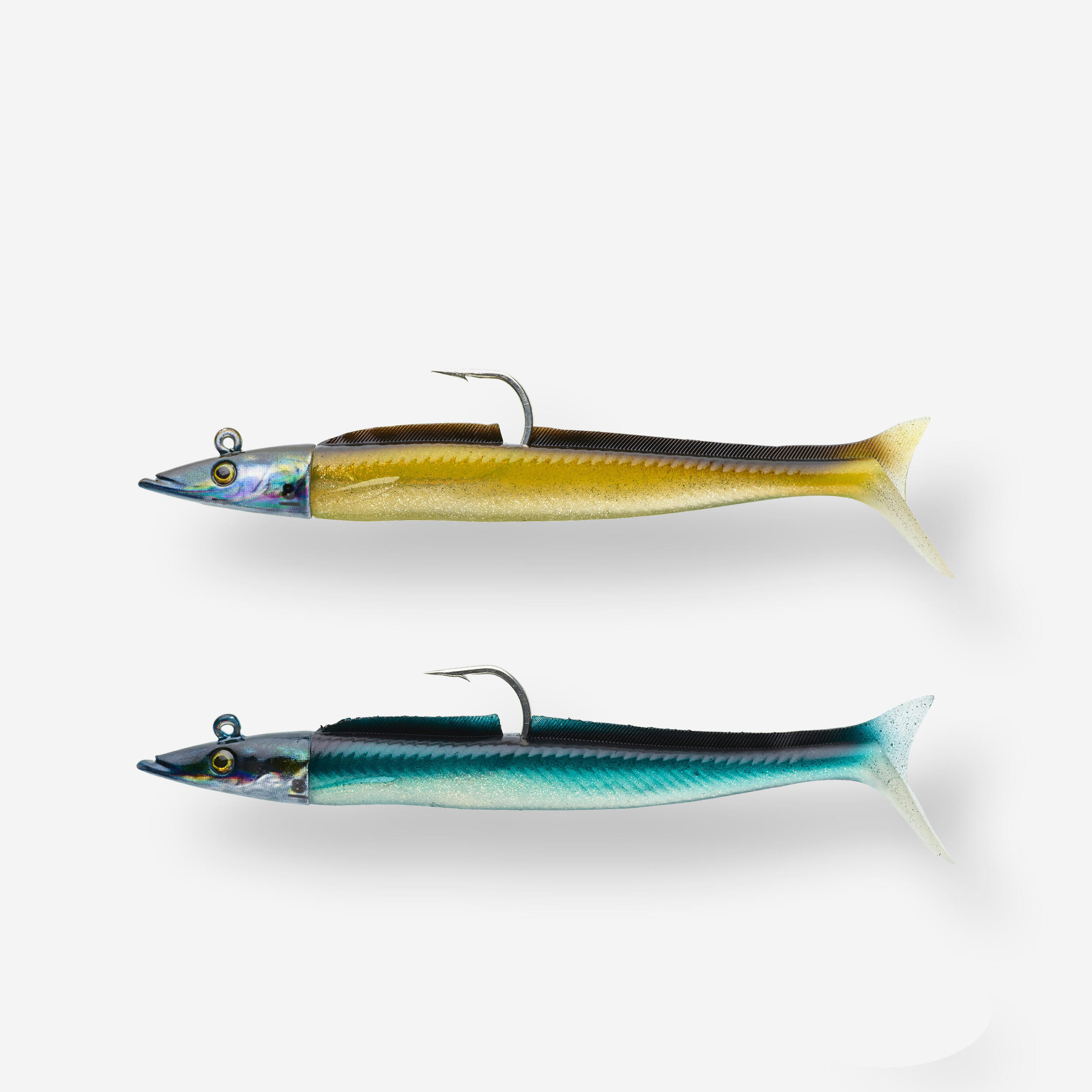 Caperlan Set Gummiköder EELO 110 8 g ayu/blau