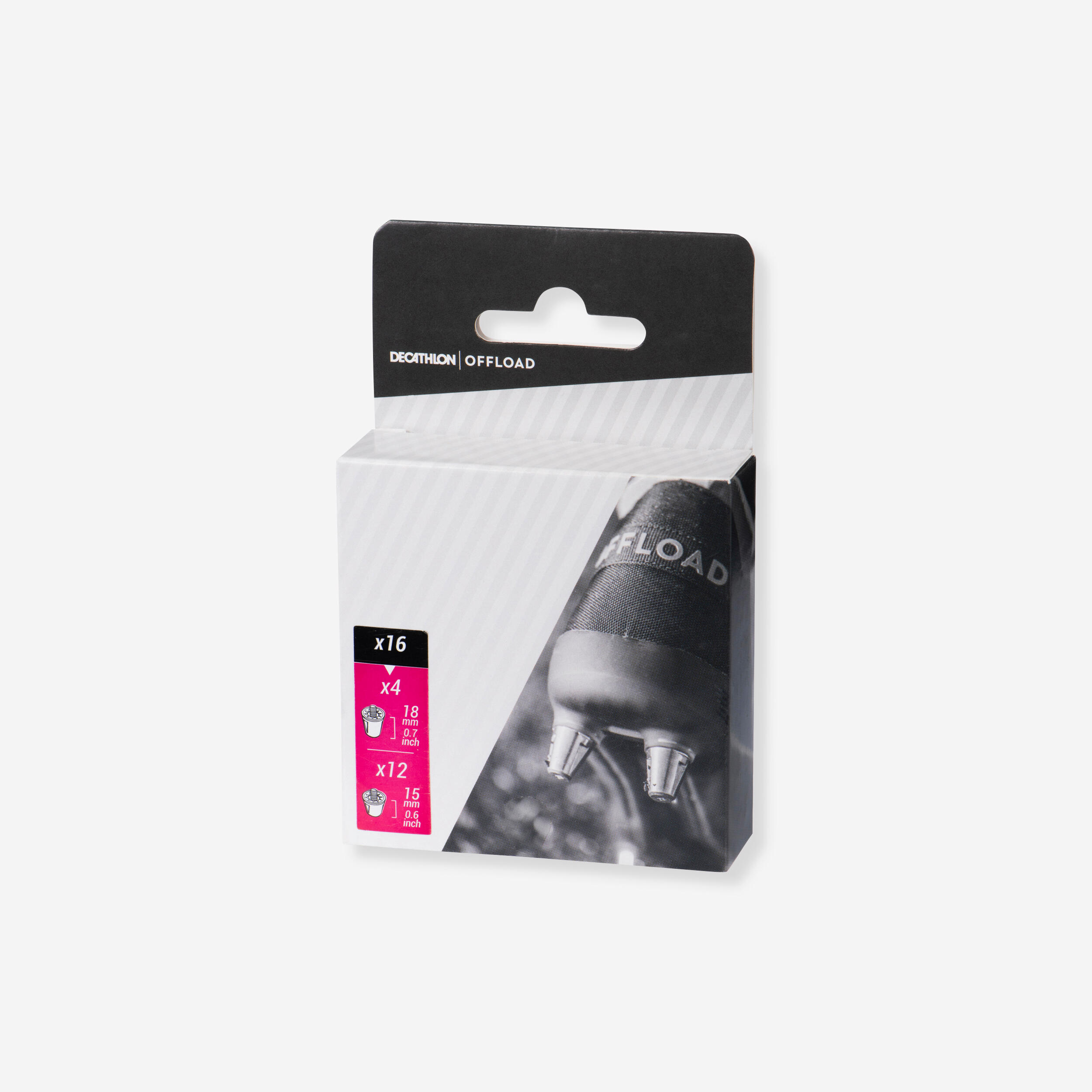 Offload Schraubstollen Rugby Aluminium 15/18 mm