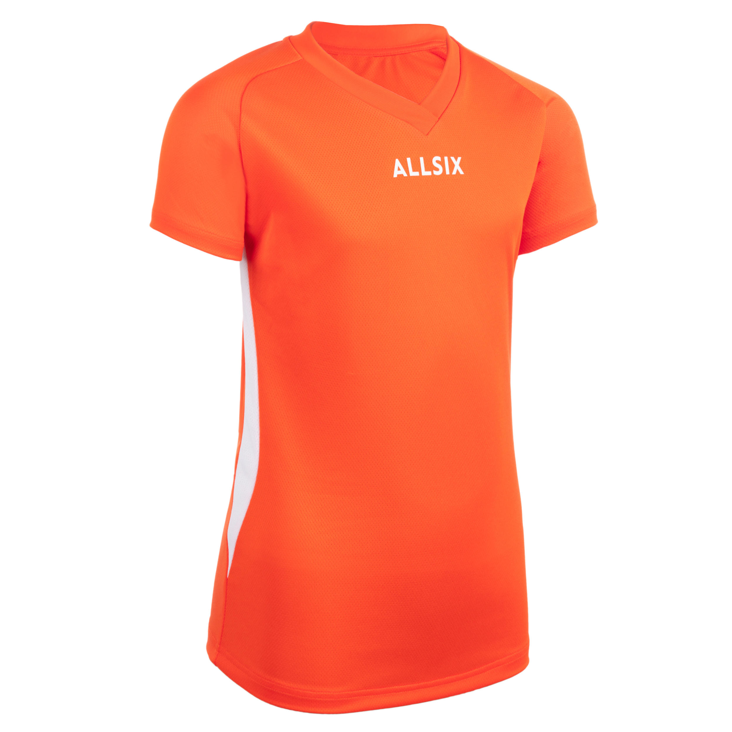 Allsix Volleyballtrikot V100 Mädchen navy