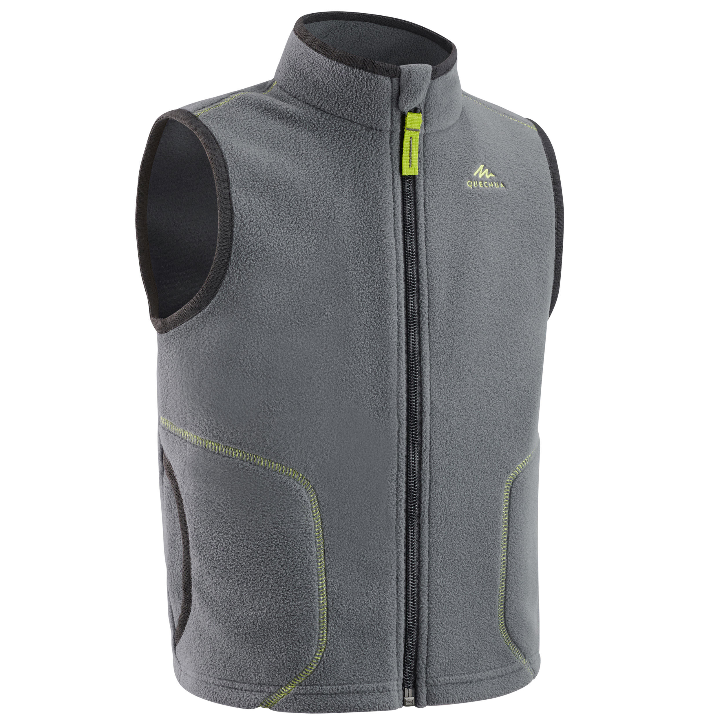 Quechua Fleeceweste Wandern MH150 Kleinkinder Gr. 92–116 grau