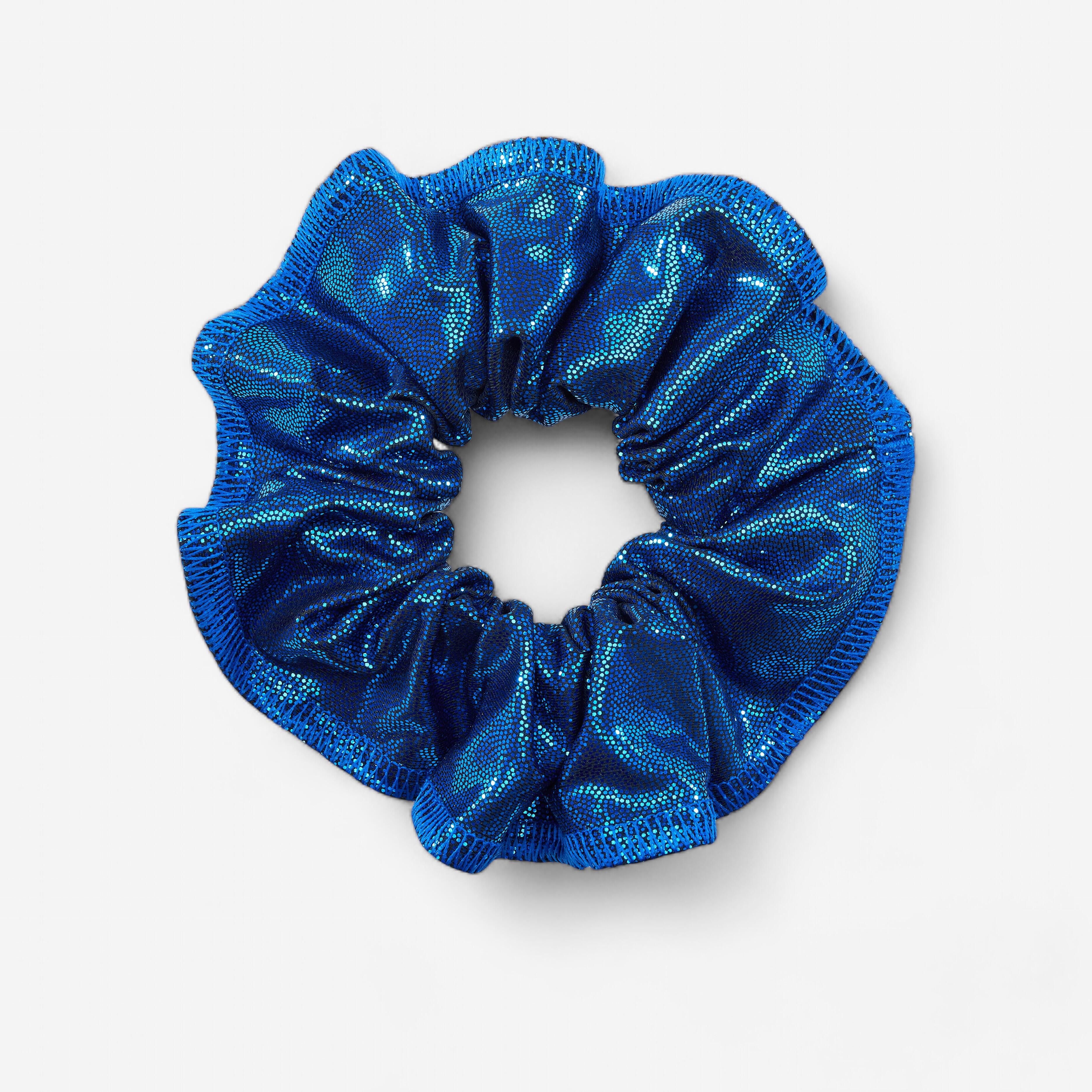 Domyos Haarband Kunstturnen Mädchen blau glänzend
