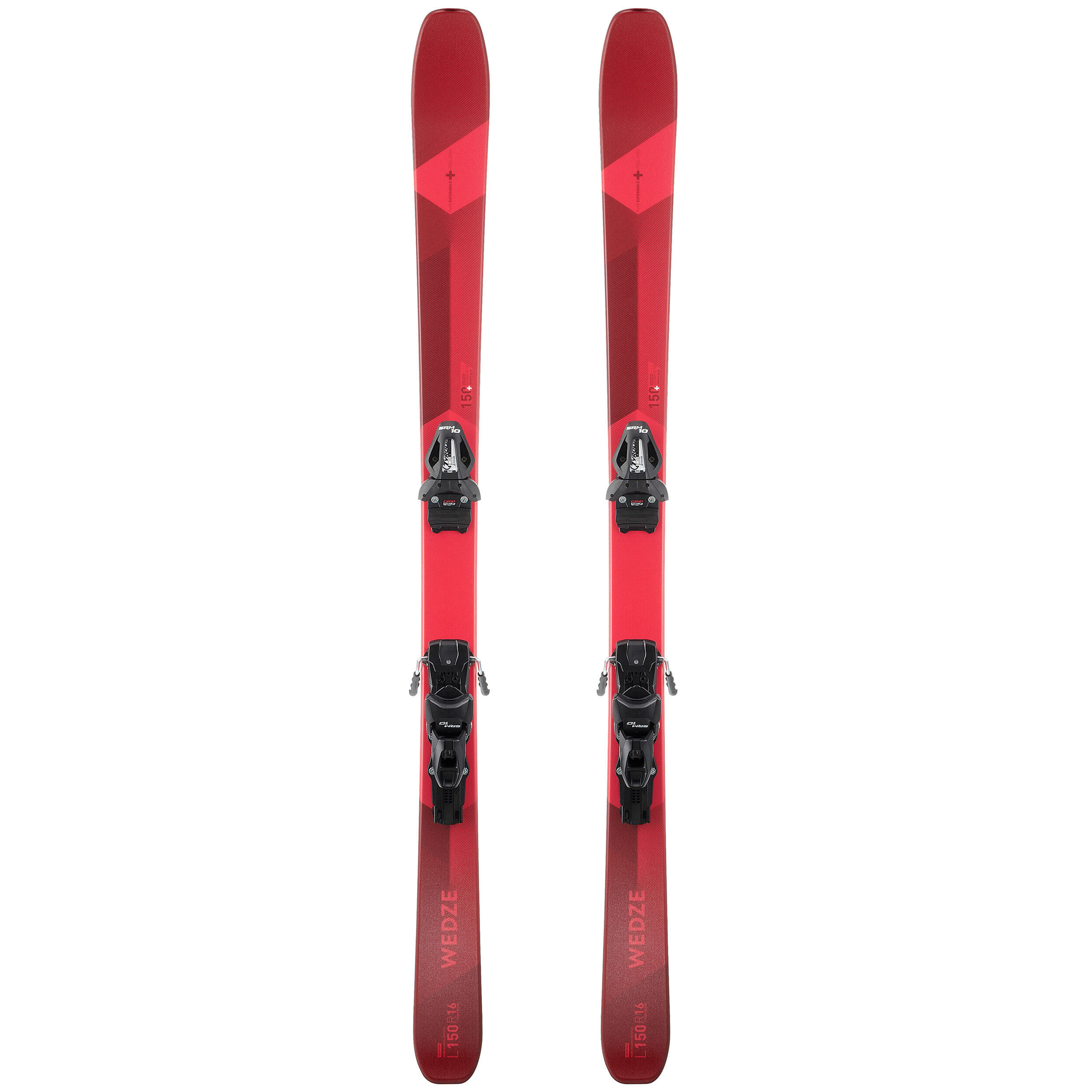 Wedze Ski Allmountain Cross 150+ Herren rot und bordeaux