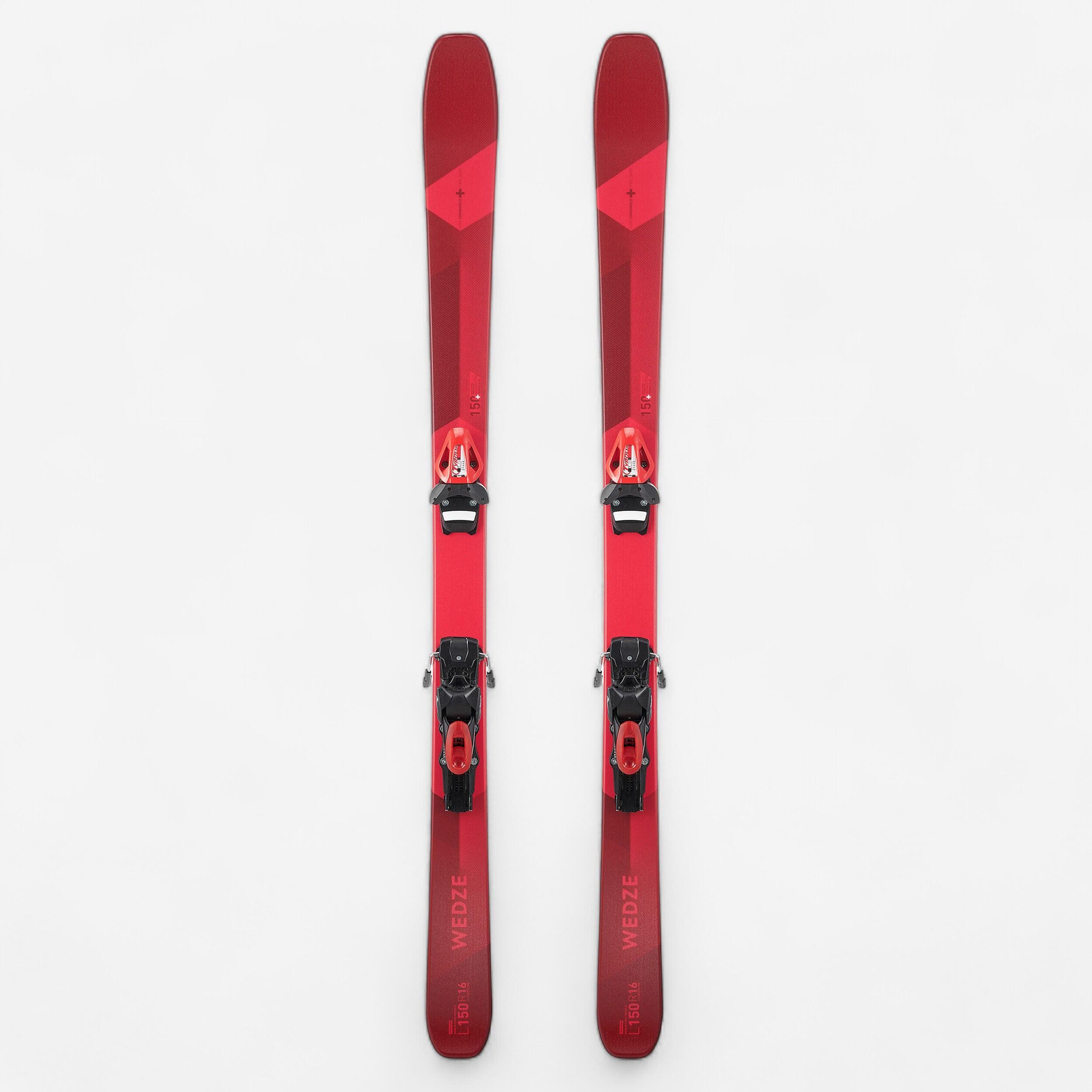 Wedze Ski All Mountain Cross 150+ Herren rot bordeaux