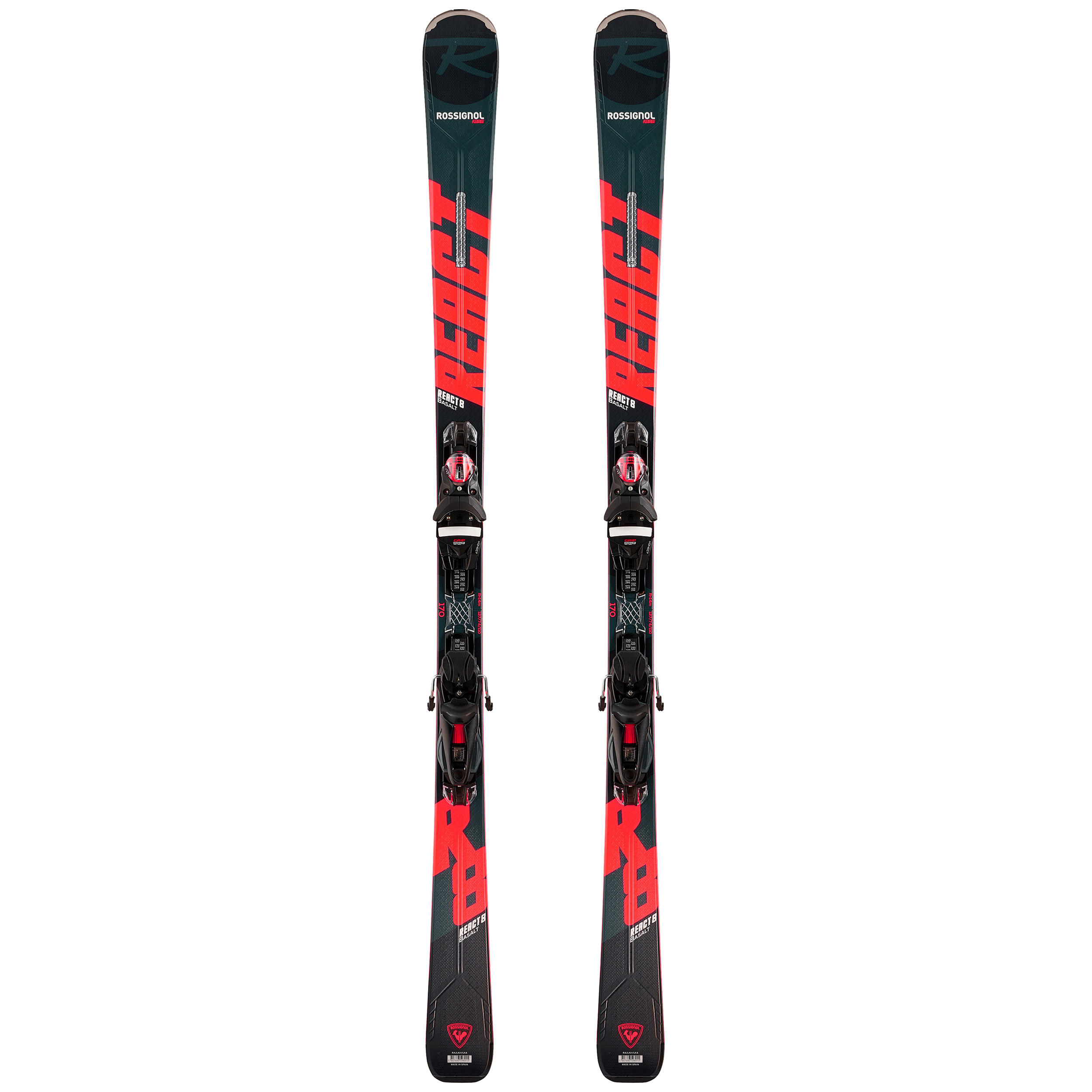 Rossignol Ski Piste React 8HP Rossignol Herren mit Bindung
