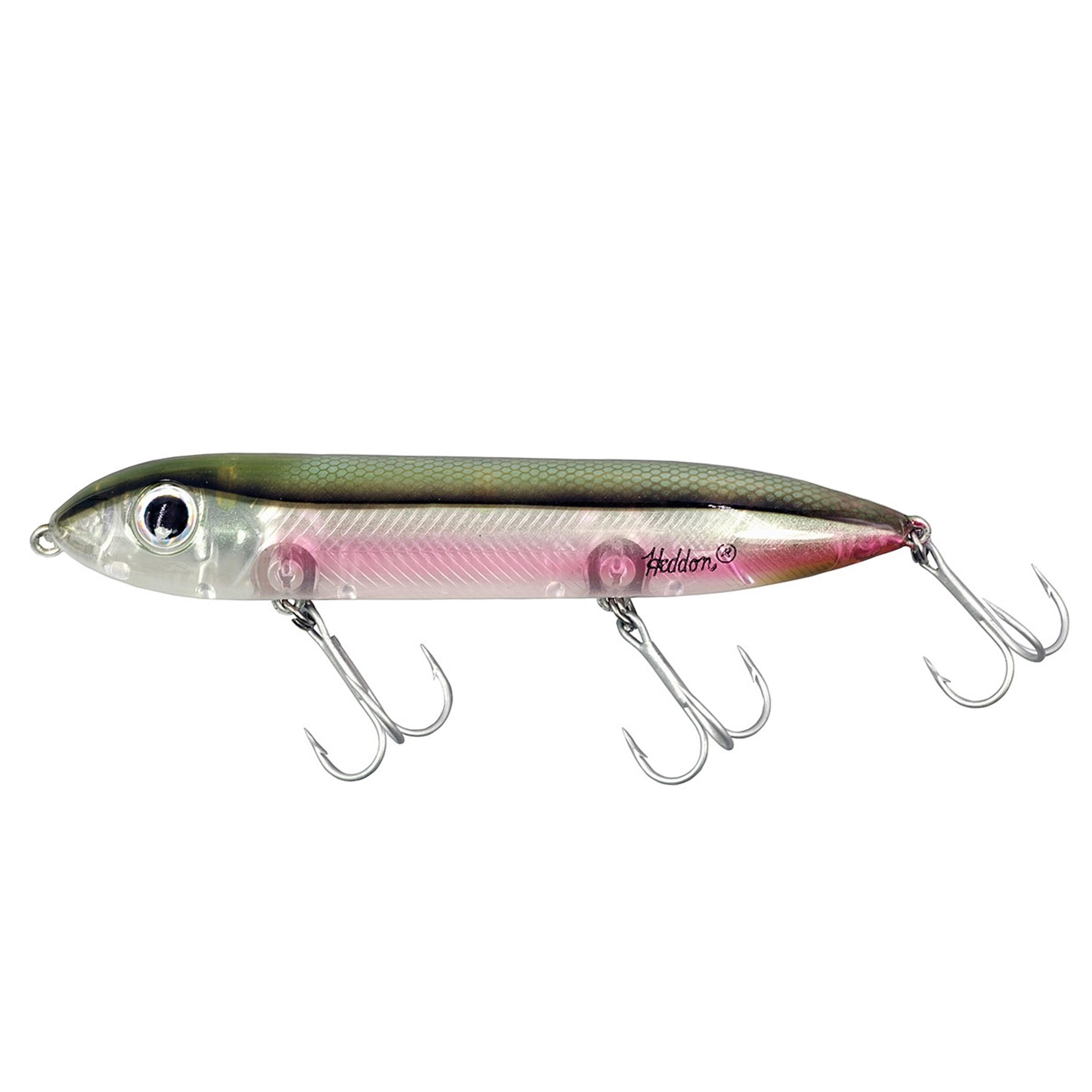 Flashmer Oberflächenköder Mini Super Spook JR 14 GR Ghost Eel