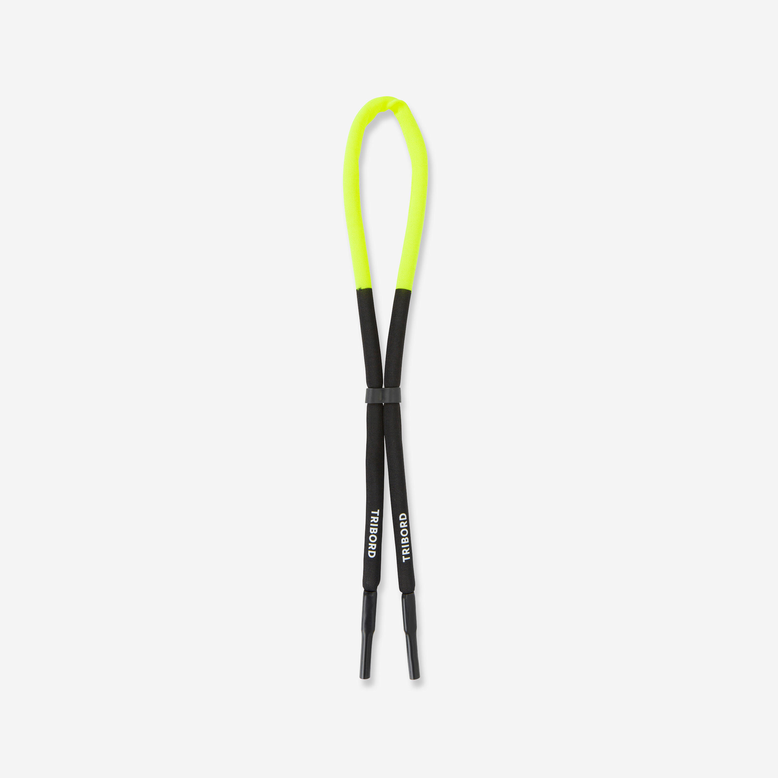 Tribord Brillenband Segeln schwimmfähig Damen/Herren schwarz/gelb