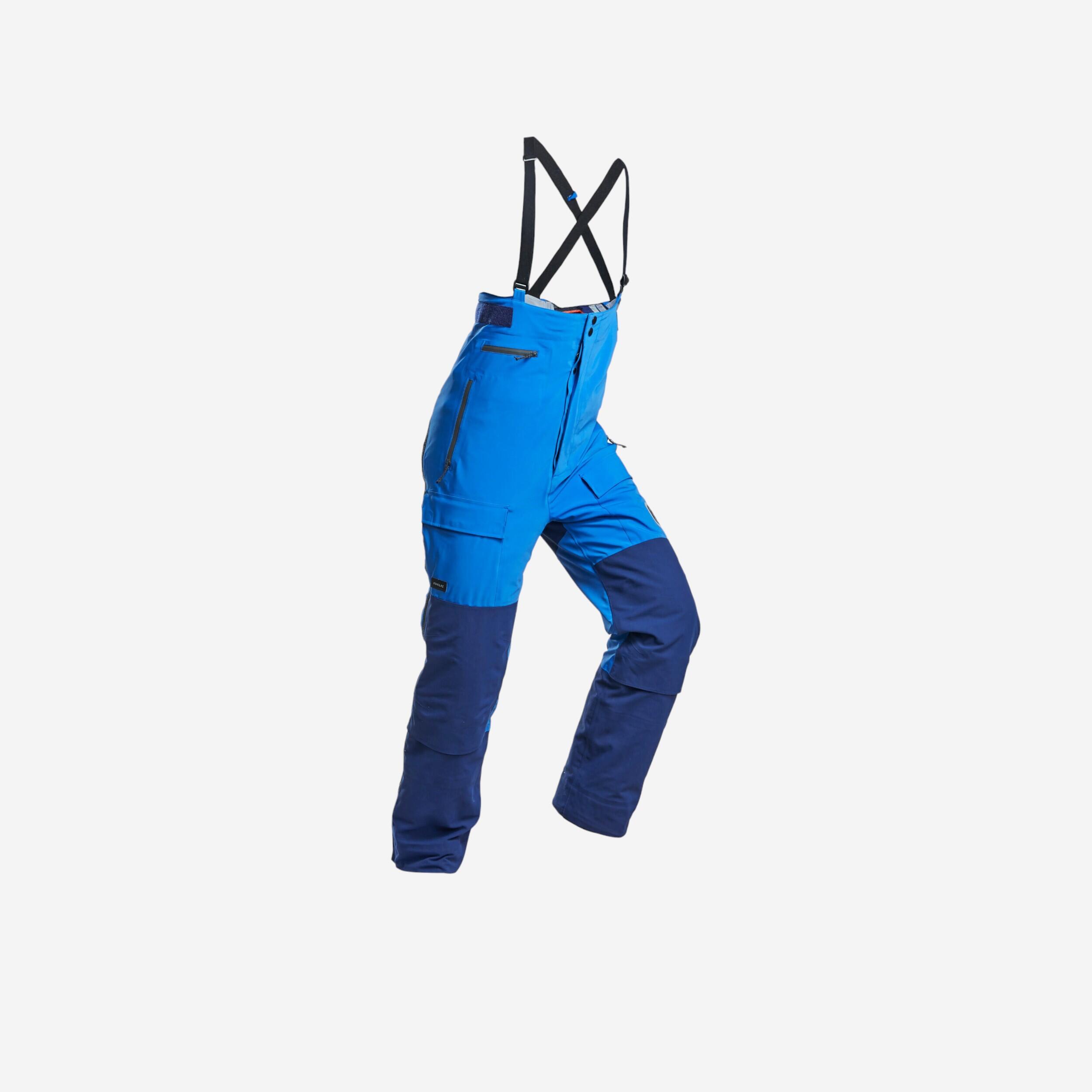Forclaz 3-in-1-Trägerhose Trekking Arctic 900 warm wasserdicht unisex