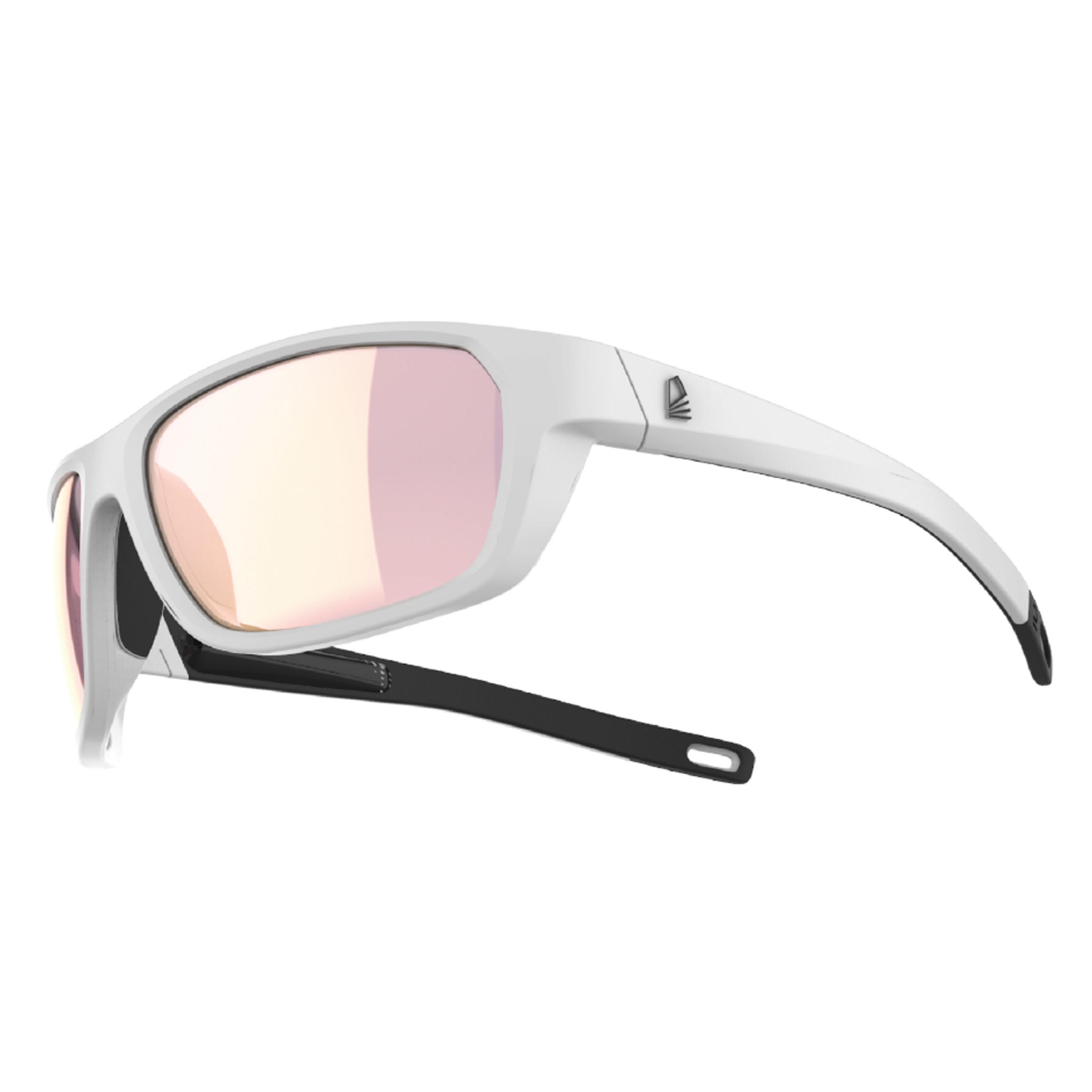 Tribord Sonnenbrille Segeln 500 schwimmfähig polarisierend Damen/Herren Gr. S weiss