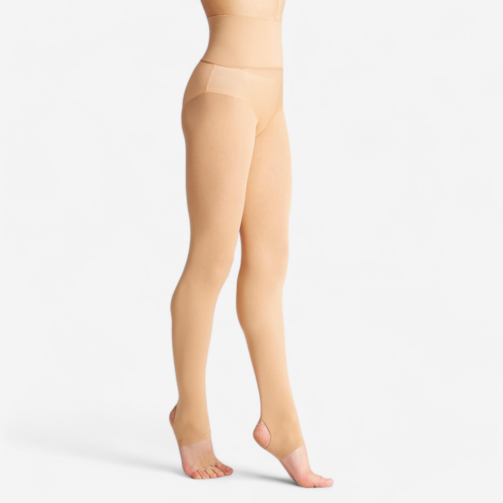 Domyos Strumpfhose RSG mit Steg Erwachsene beige