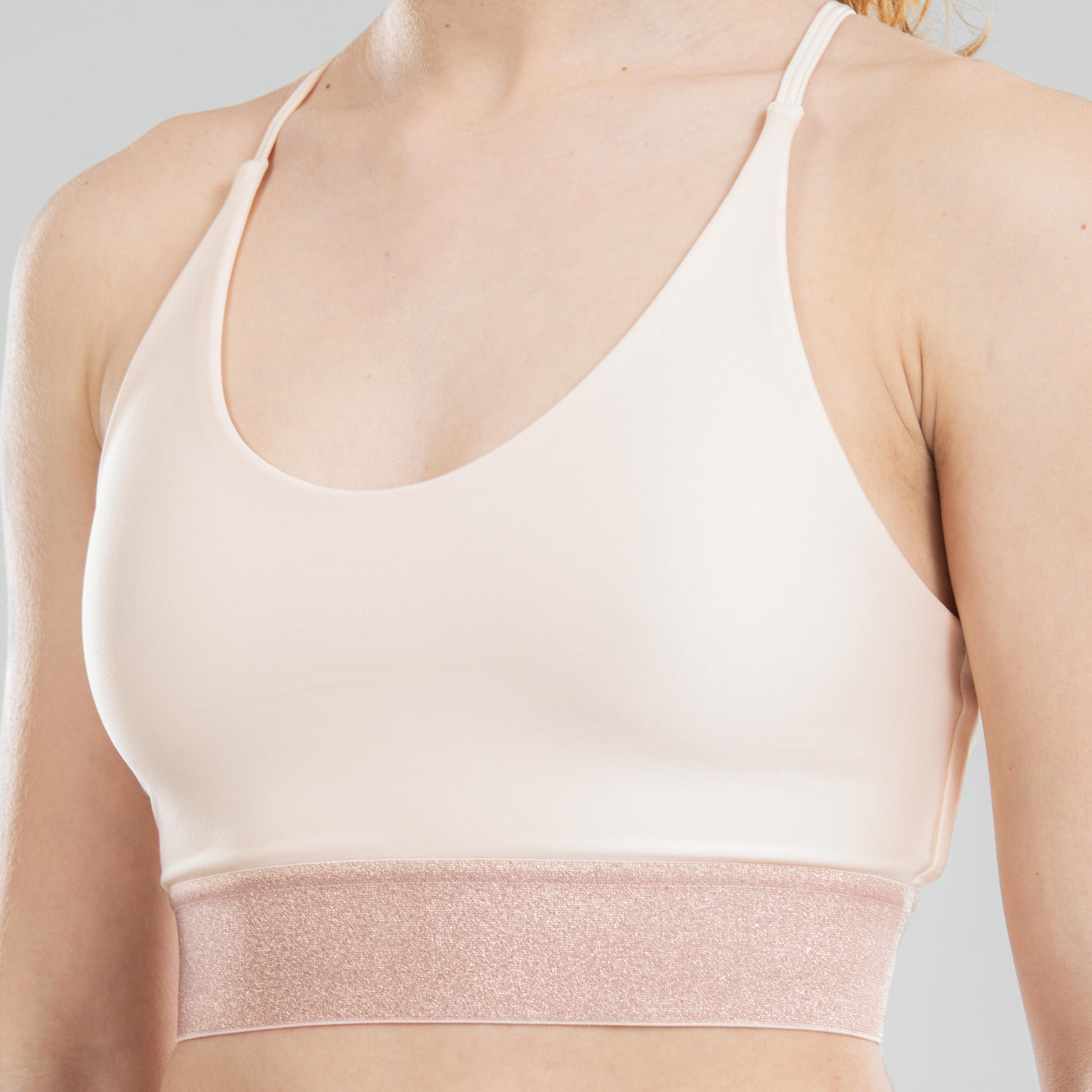 Starever Tanz-Bustier Modern Dance beige