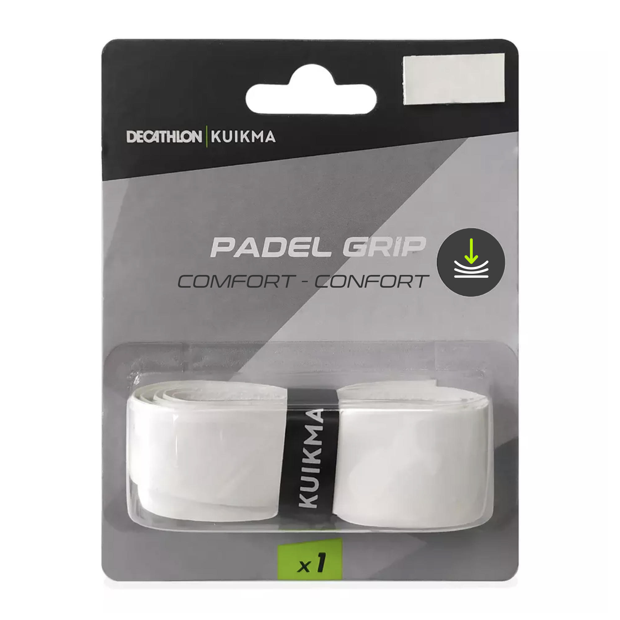 Kuikma Griffband Comfort Grip weiß