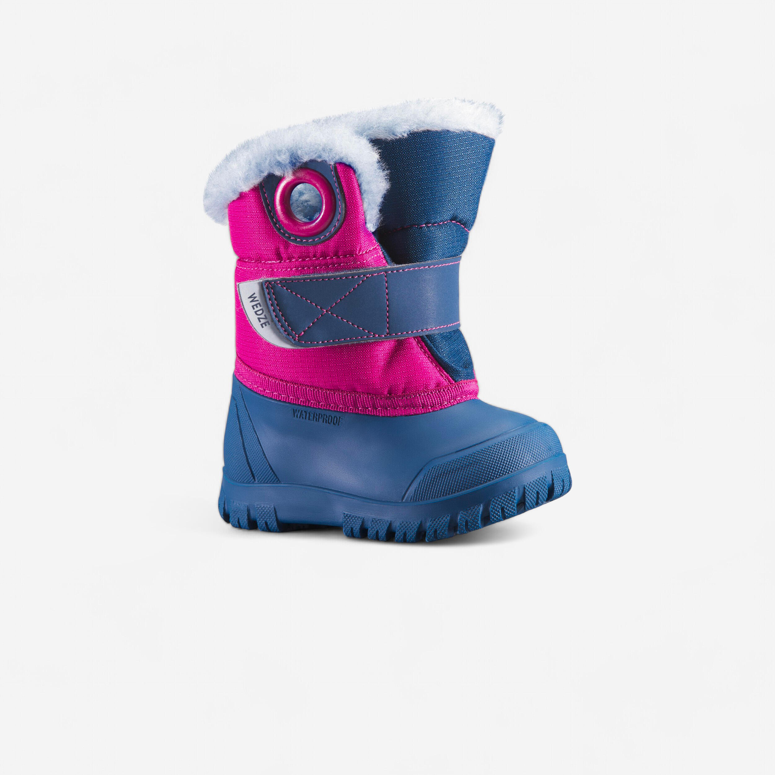 Wedze Schneestiefel XWarm Baby blau