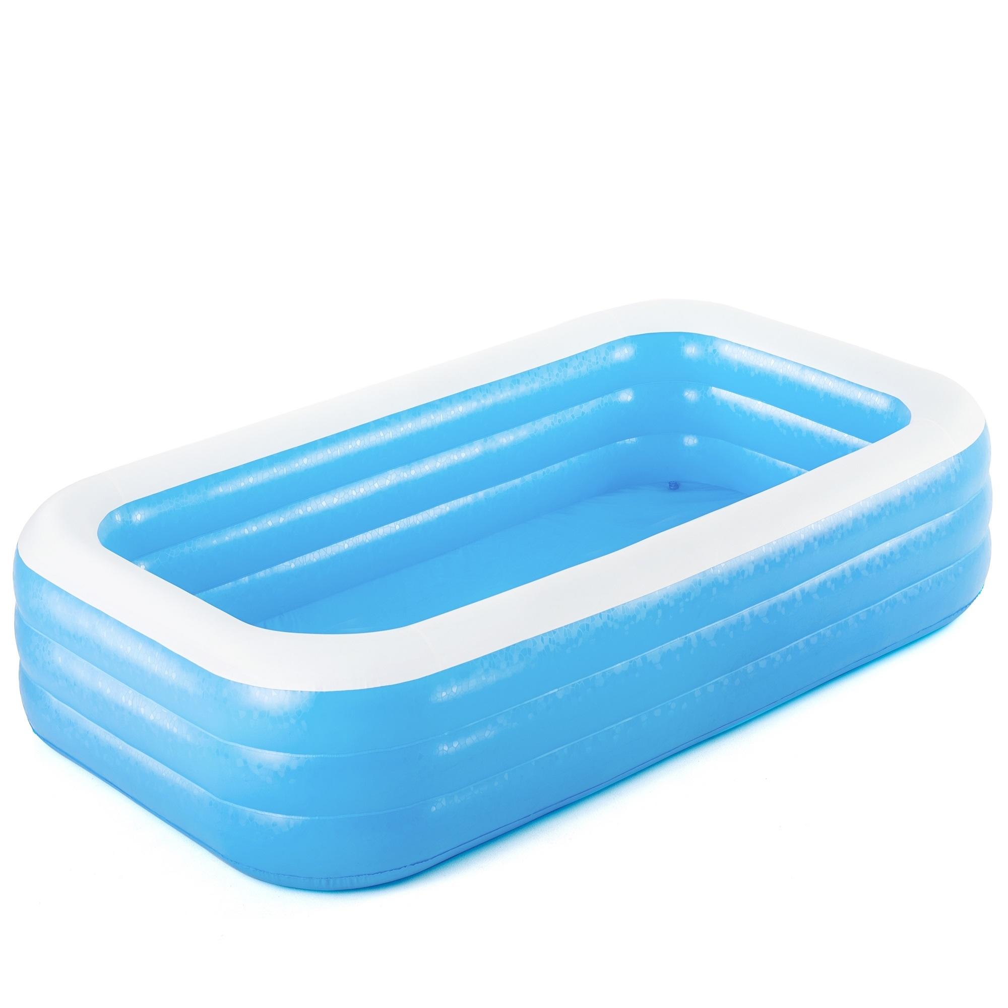 Bestway Planschbecken Bestway rechteckig 305 x 183 x 56cm aufblasbar