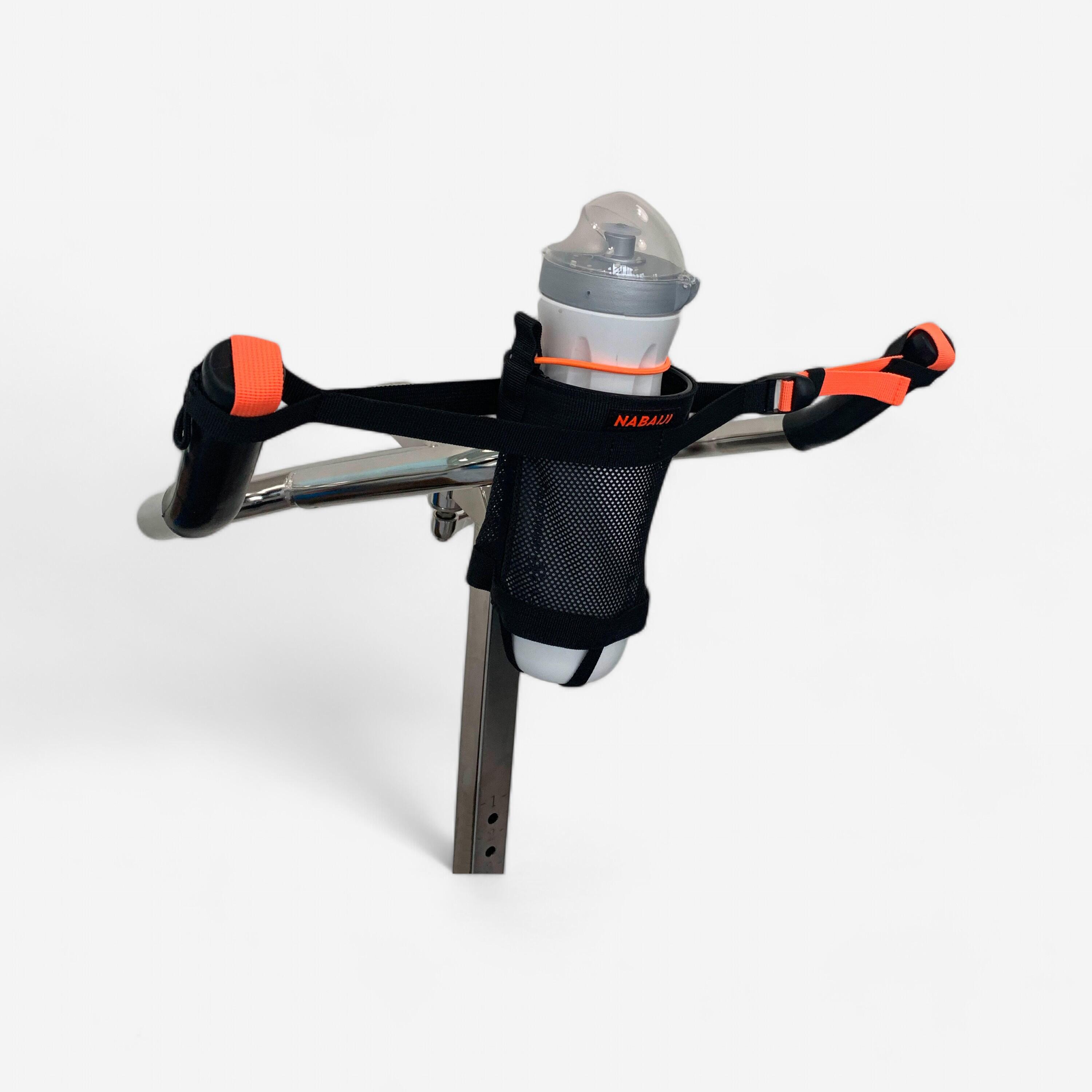 Nabaiji Flaschenhalter Aquabiking schwarz/orange