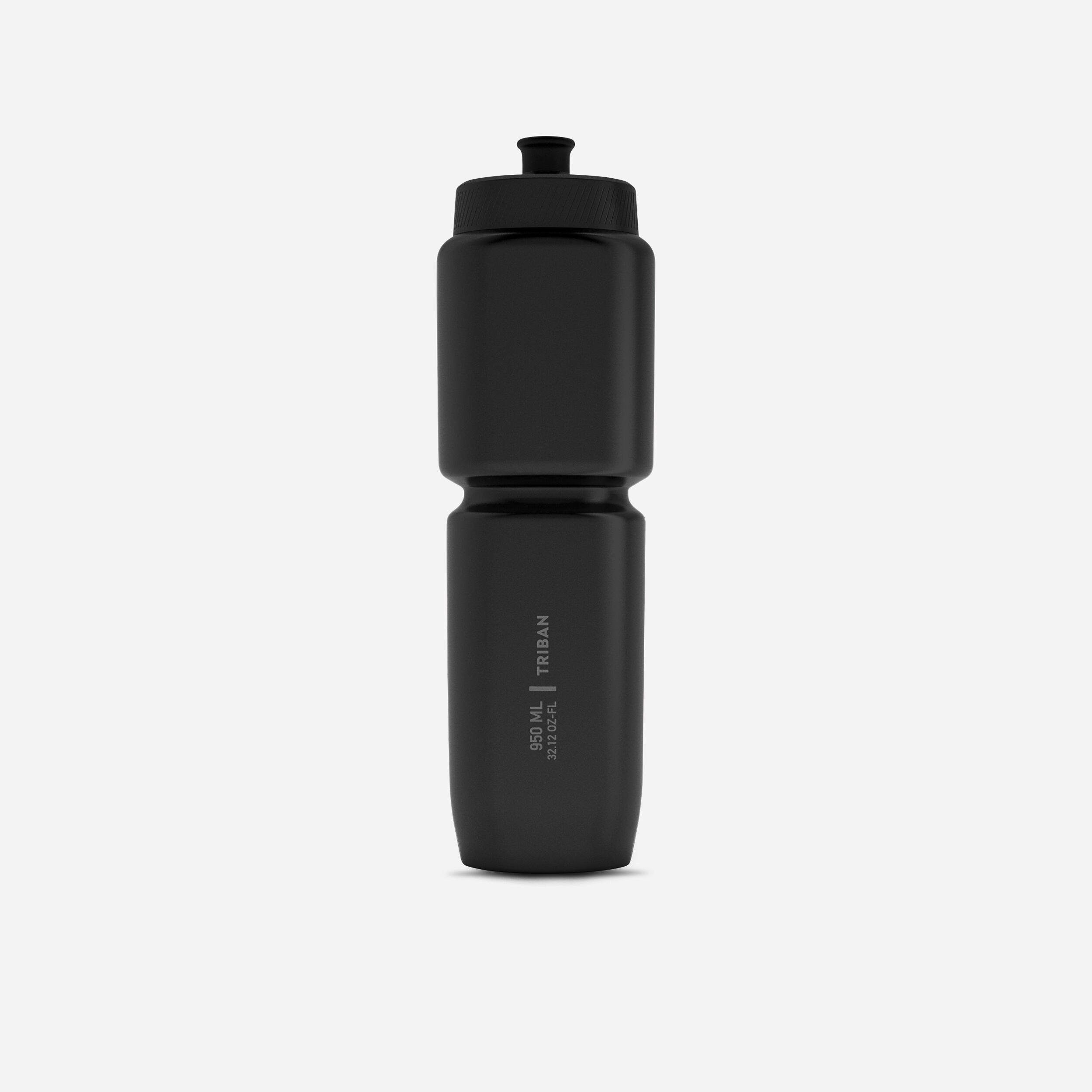 Triban Trinkflasche Fahrrad SoftFlow XL 950 ml schwarz