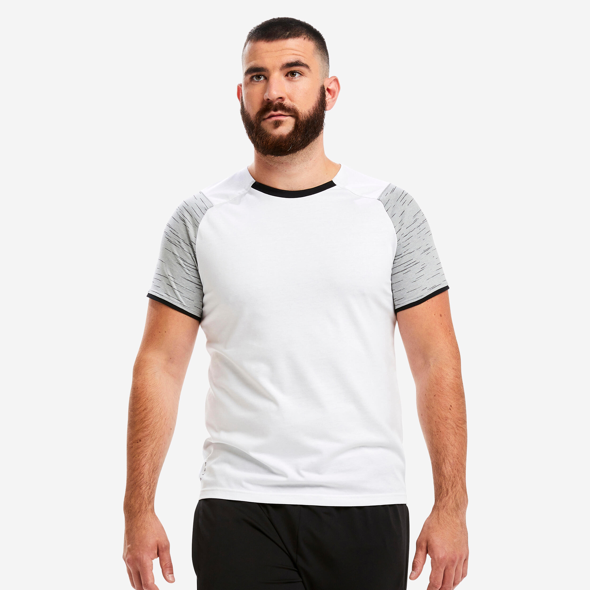 Kipsta Fussballshirt T100 Team Damen/Herren weiss