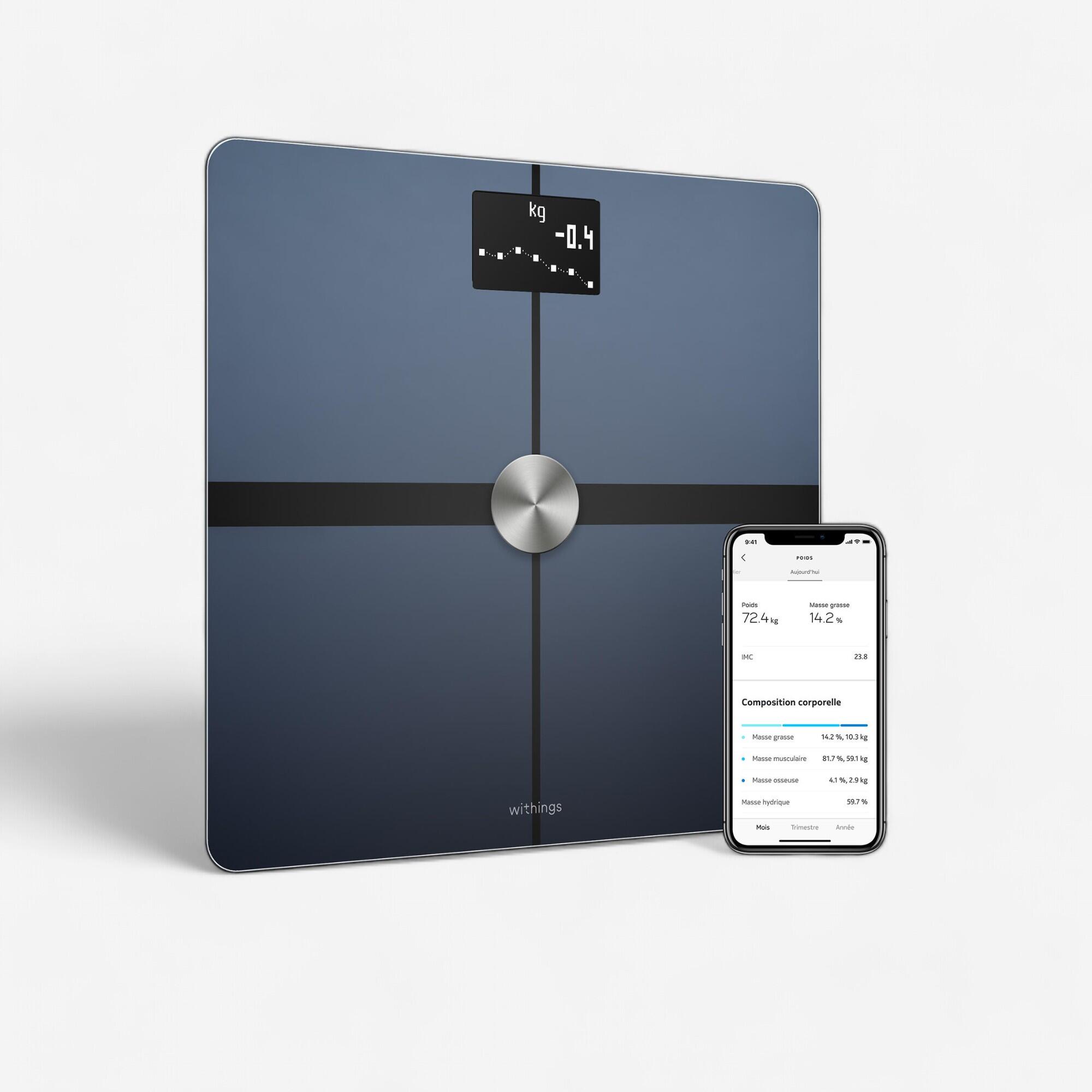 Withings Smarte Waage Body + schwarz