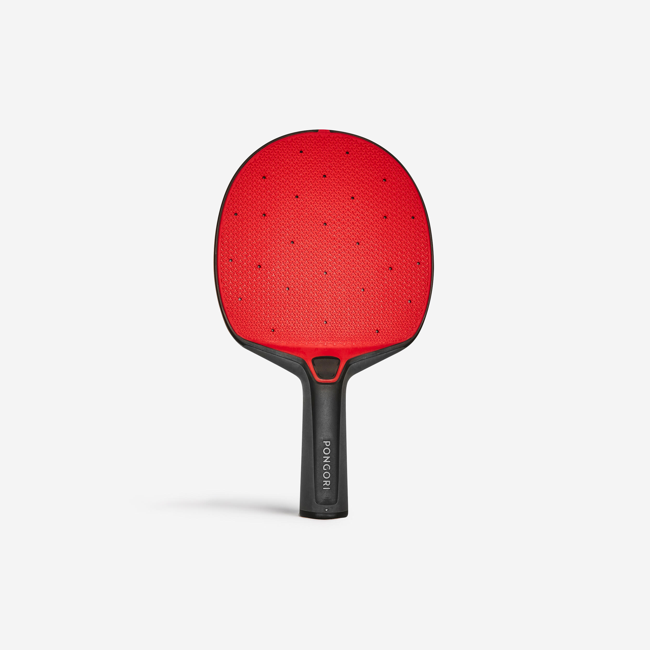 Pongori Tischtennis-Schläger robust PPR 130 O schwarz/rot