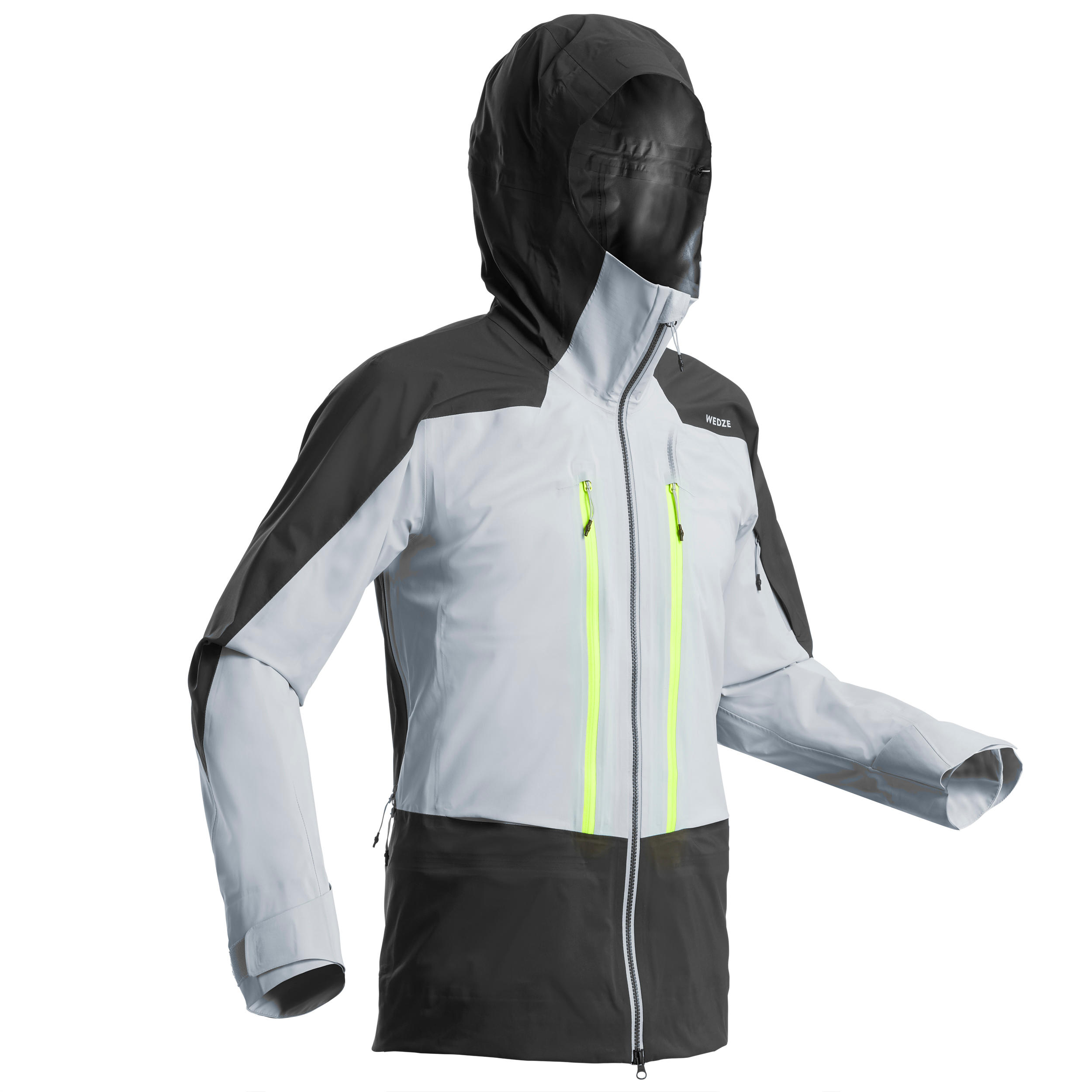 Wedze Skijacke Tourenjacke - Tourenski Herren grau