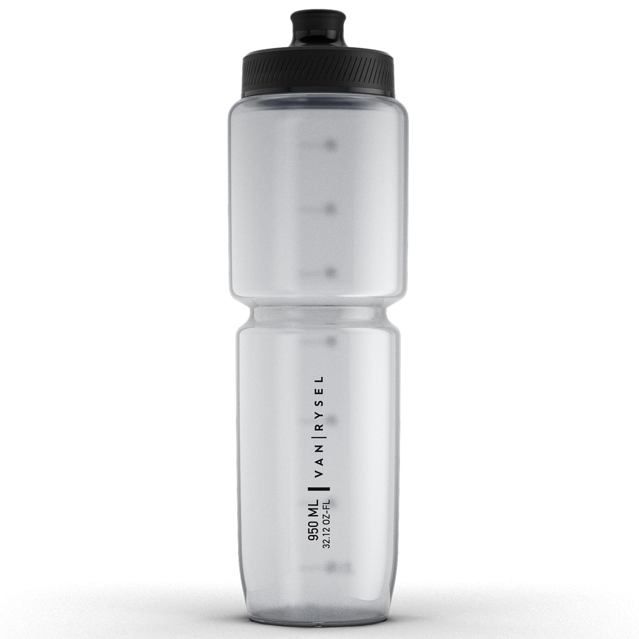 Van Rysel Trinkflasche Fahrrad FastFlow XL 950ml transparent