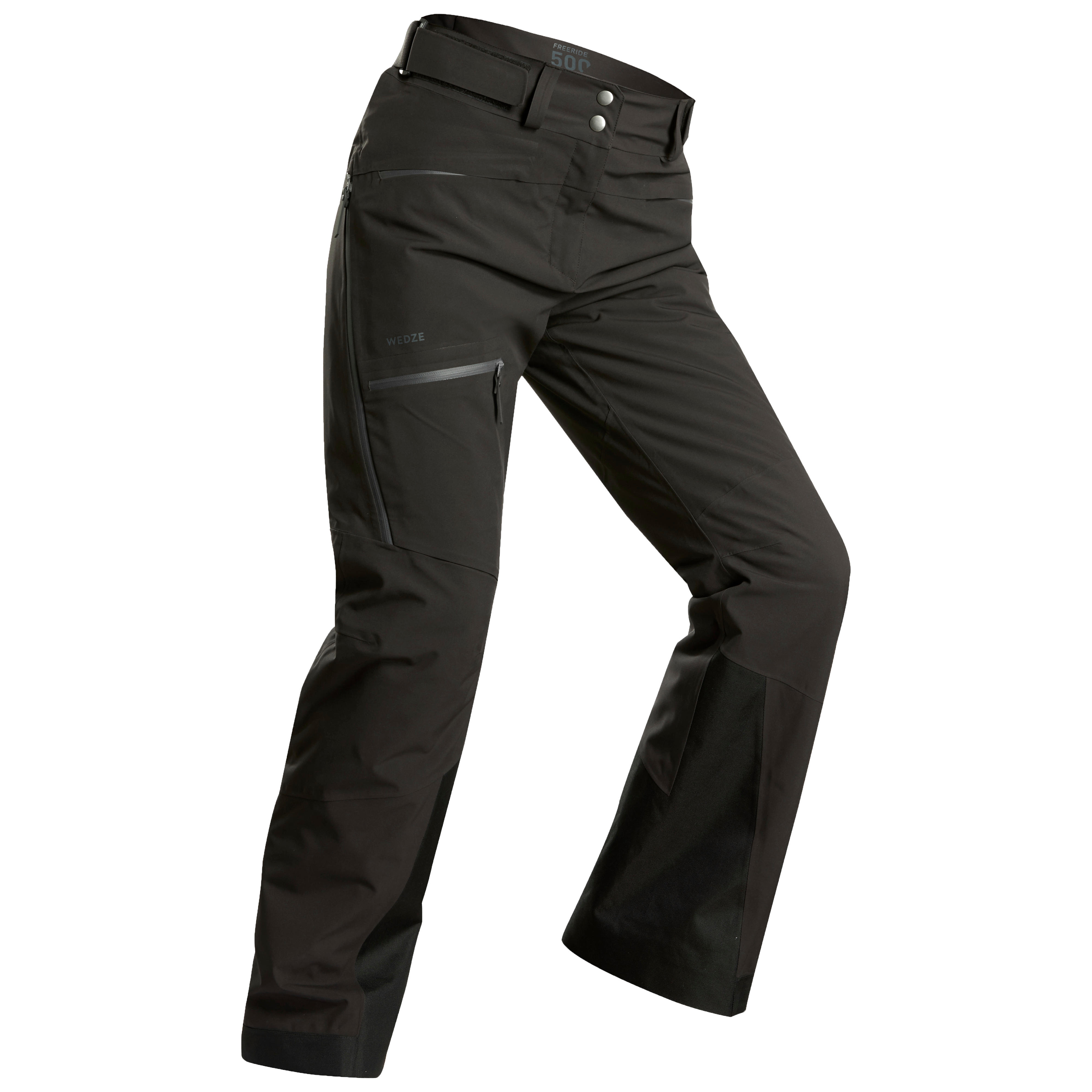 Wedze Skihose Freeride 500 Damen grau