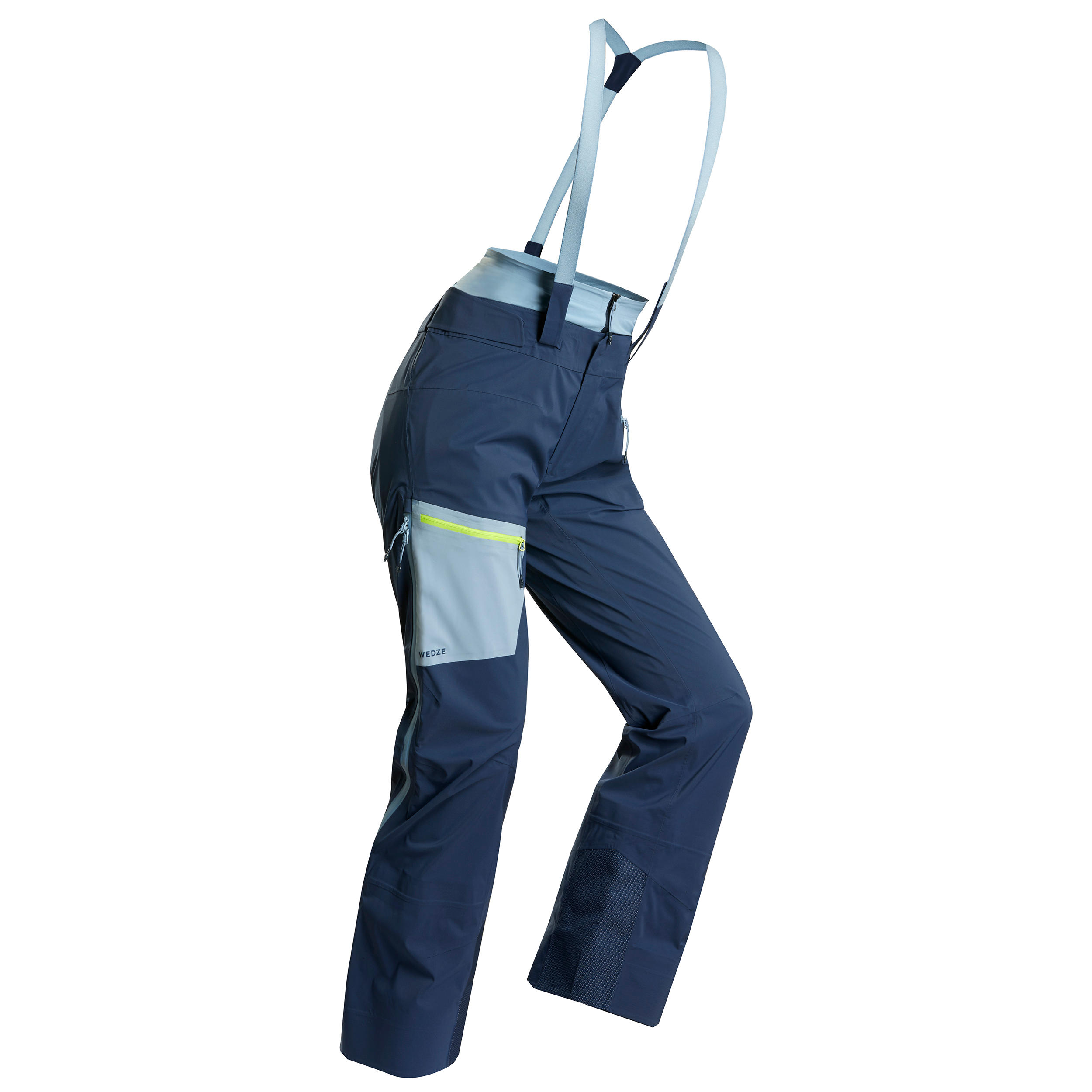 Wedze Skihose Tourenhose Tourenski Damen hellblau/dunkelblau