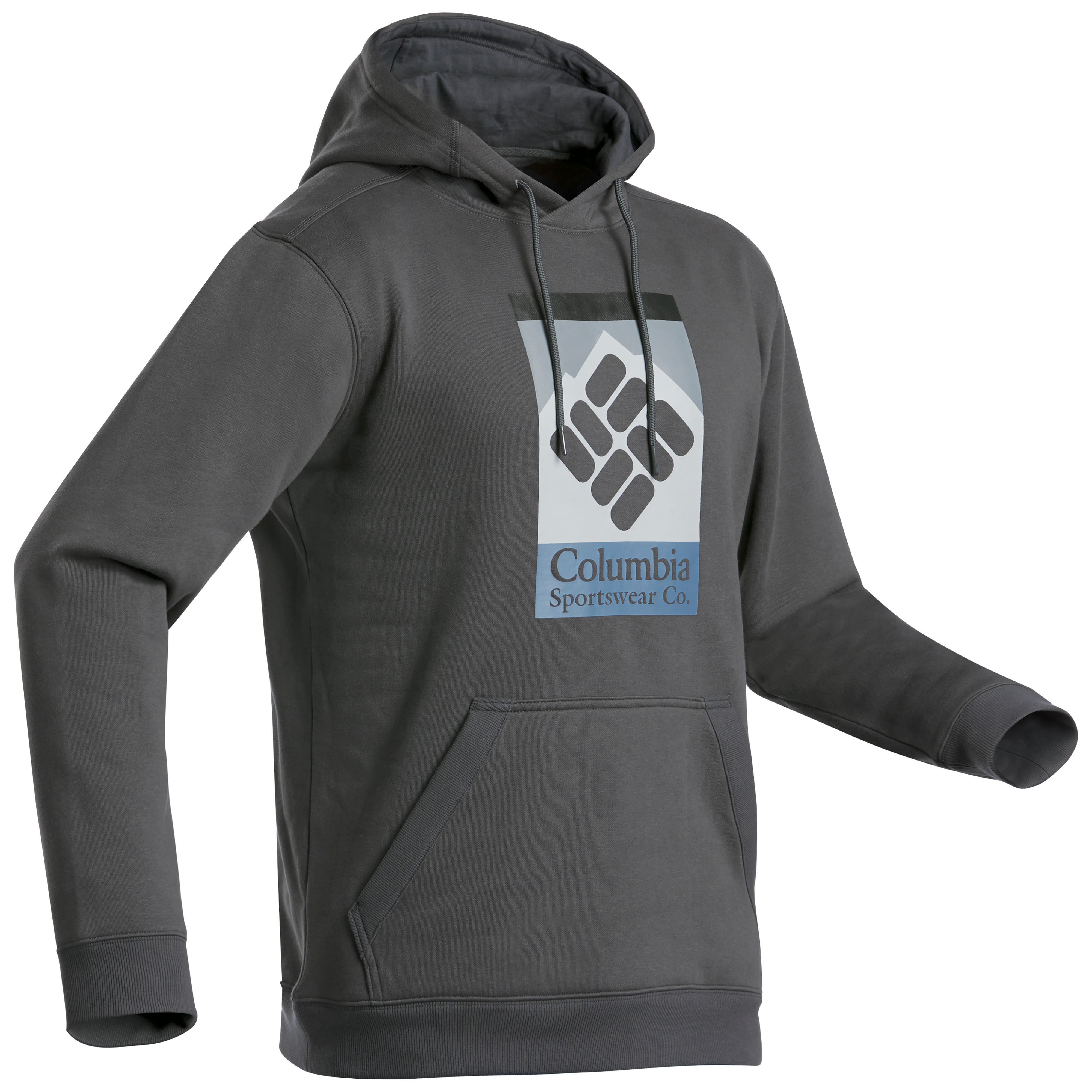 Columbia Sweatshirt Naturwandern Wells Way Columbia mit Kapuze Herren grau