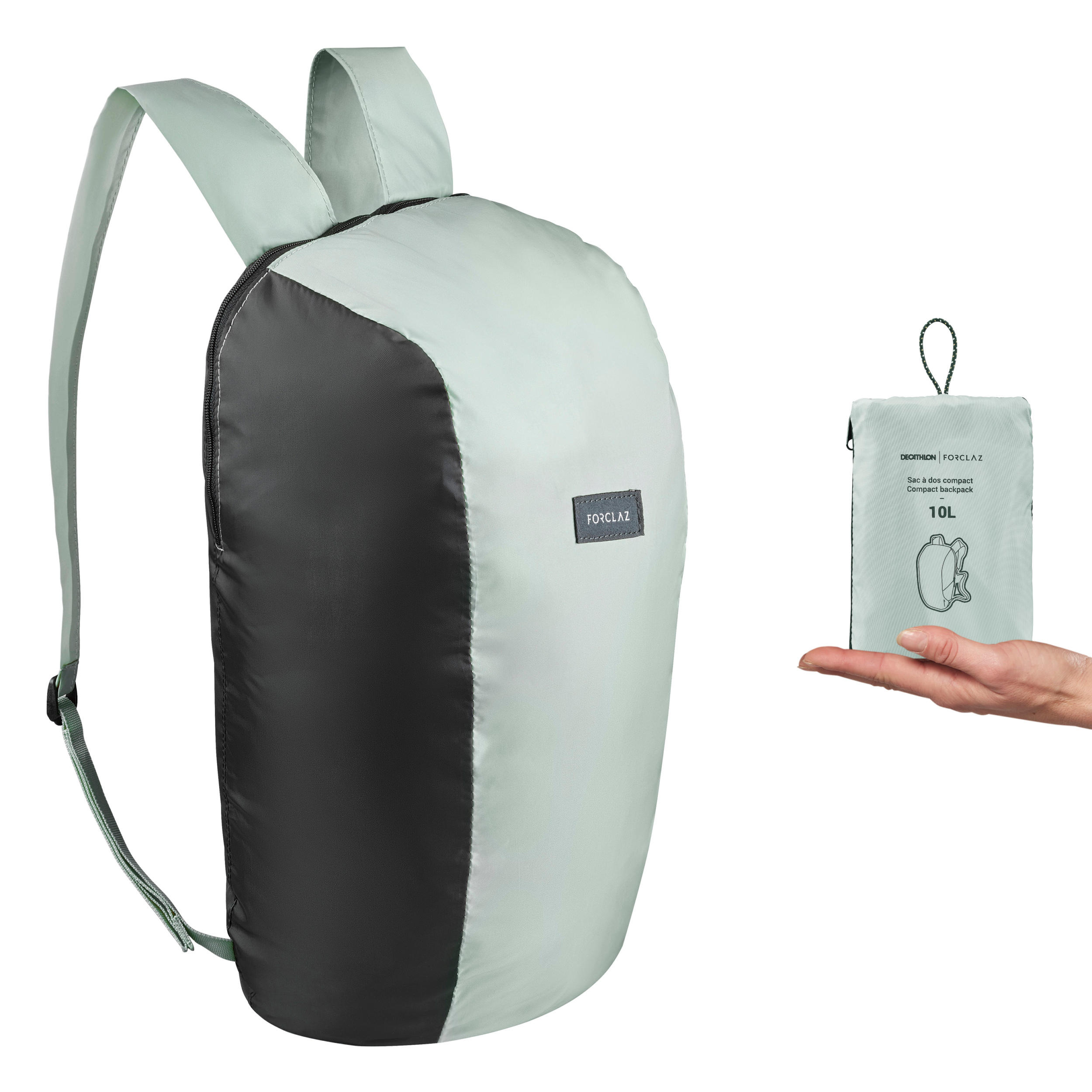 Forclaz Rucksack Travel Compact faltbar 10 Liter
