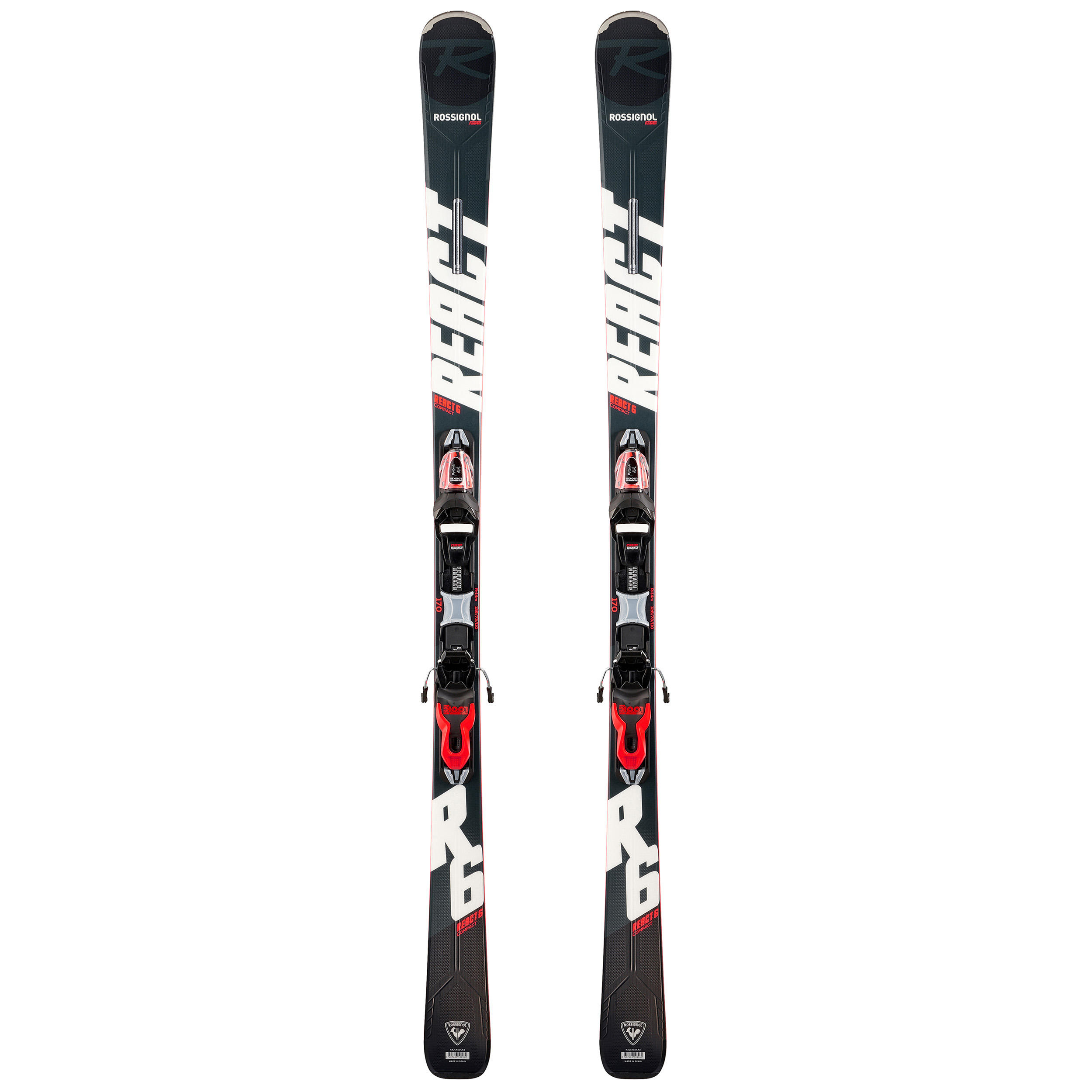 Rossignol Ski Piste React 6 Rossignol Herren mit Bindung
