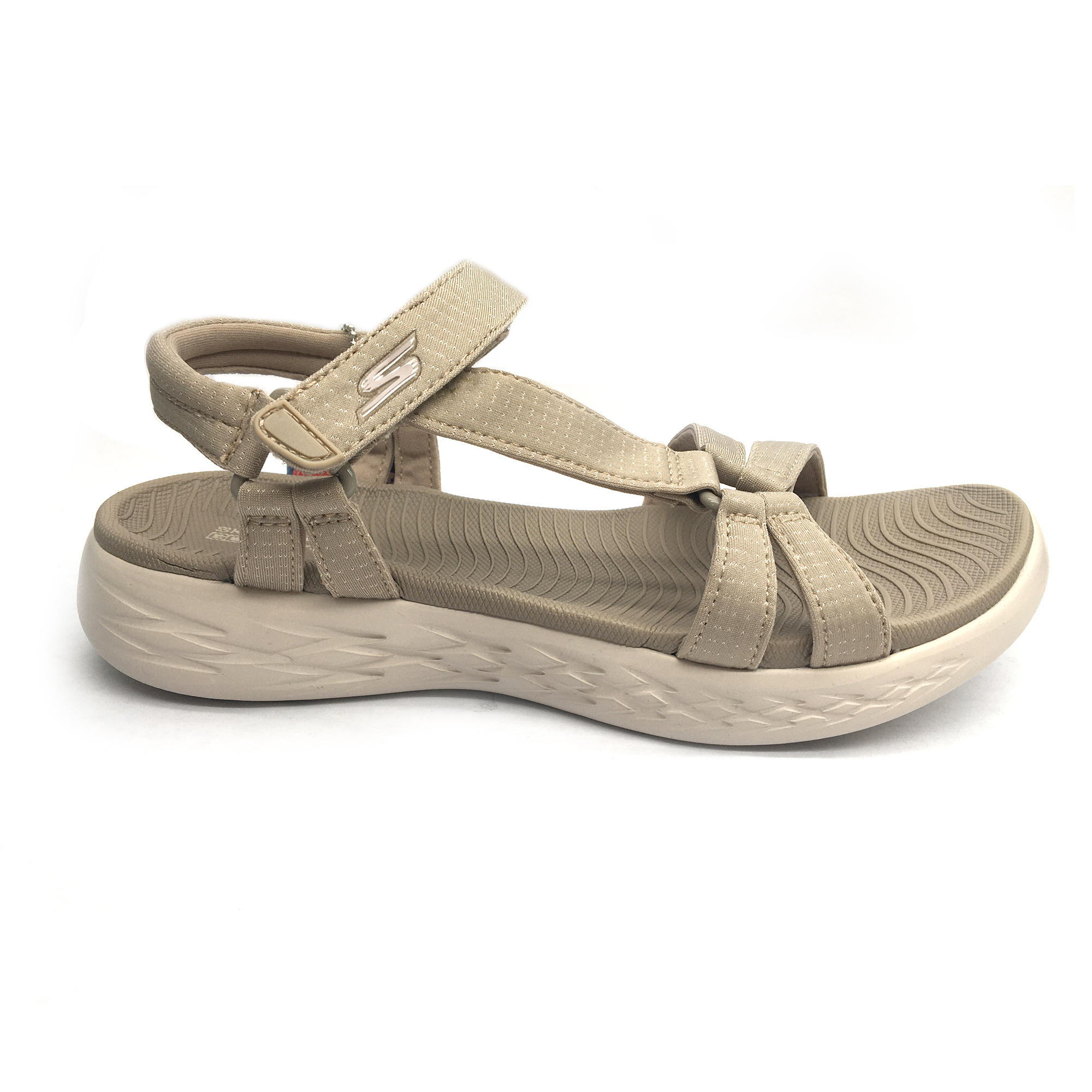Skechers Freizeitschuhe Walking Sandalen Damen beige