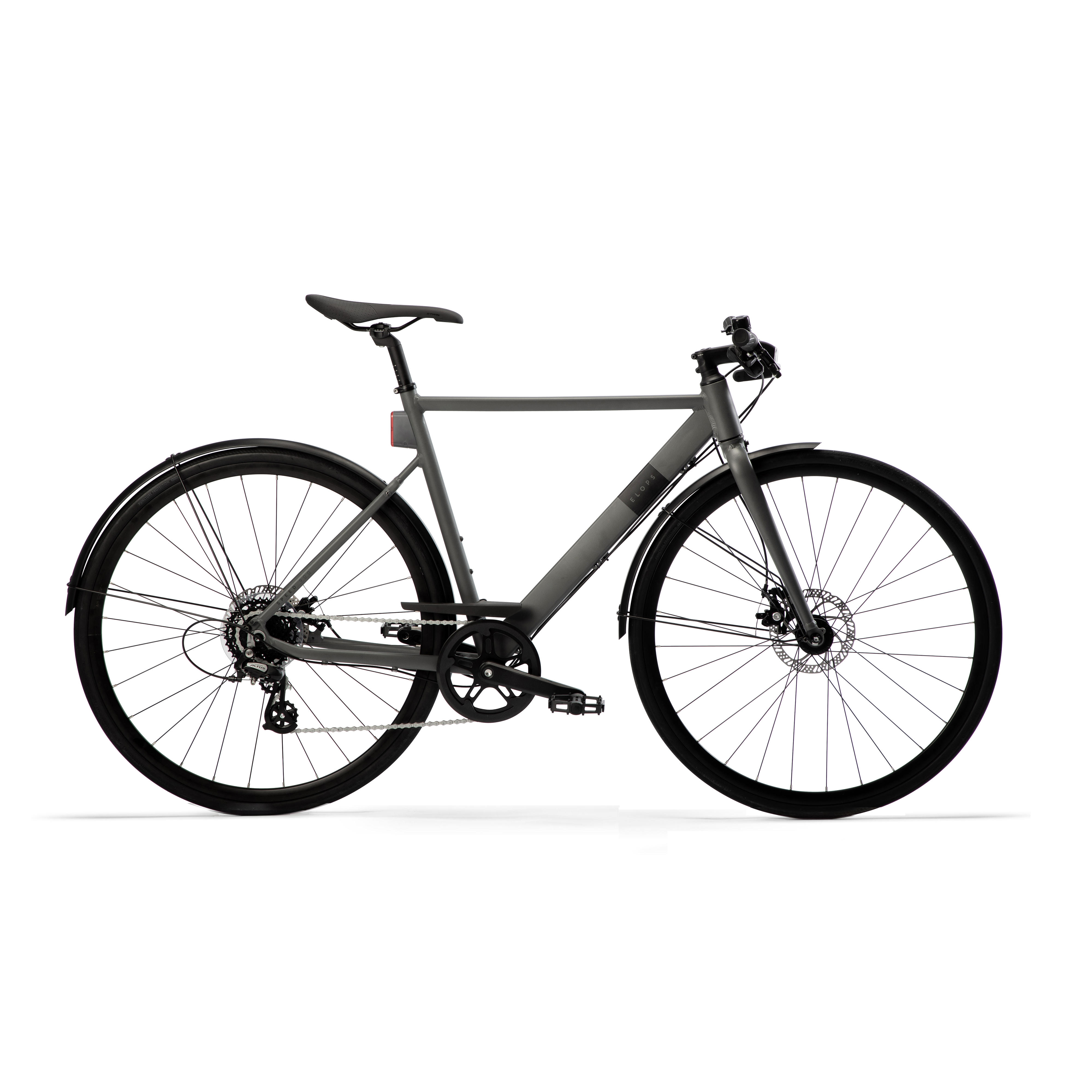 Elops City Bike 28 Zoll Elops Speed 900 grau