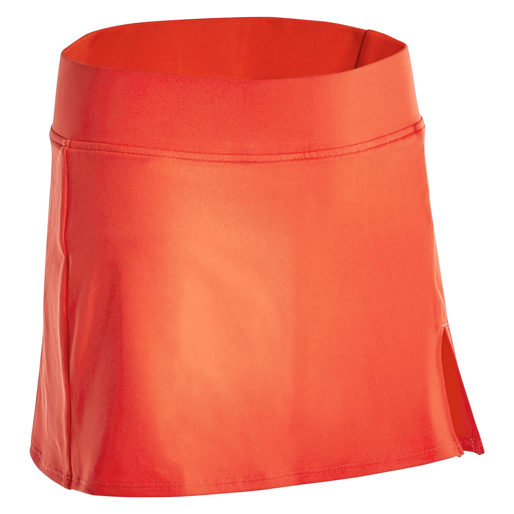 Axelys Eiskunstlauf-Trainingsrock Kinder pink