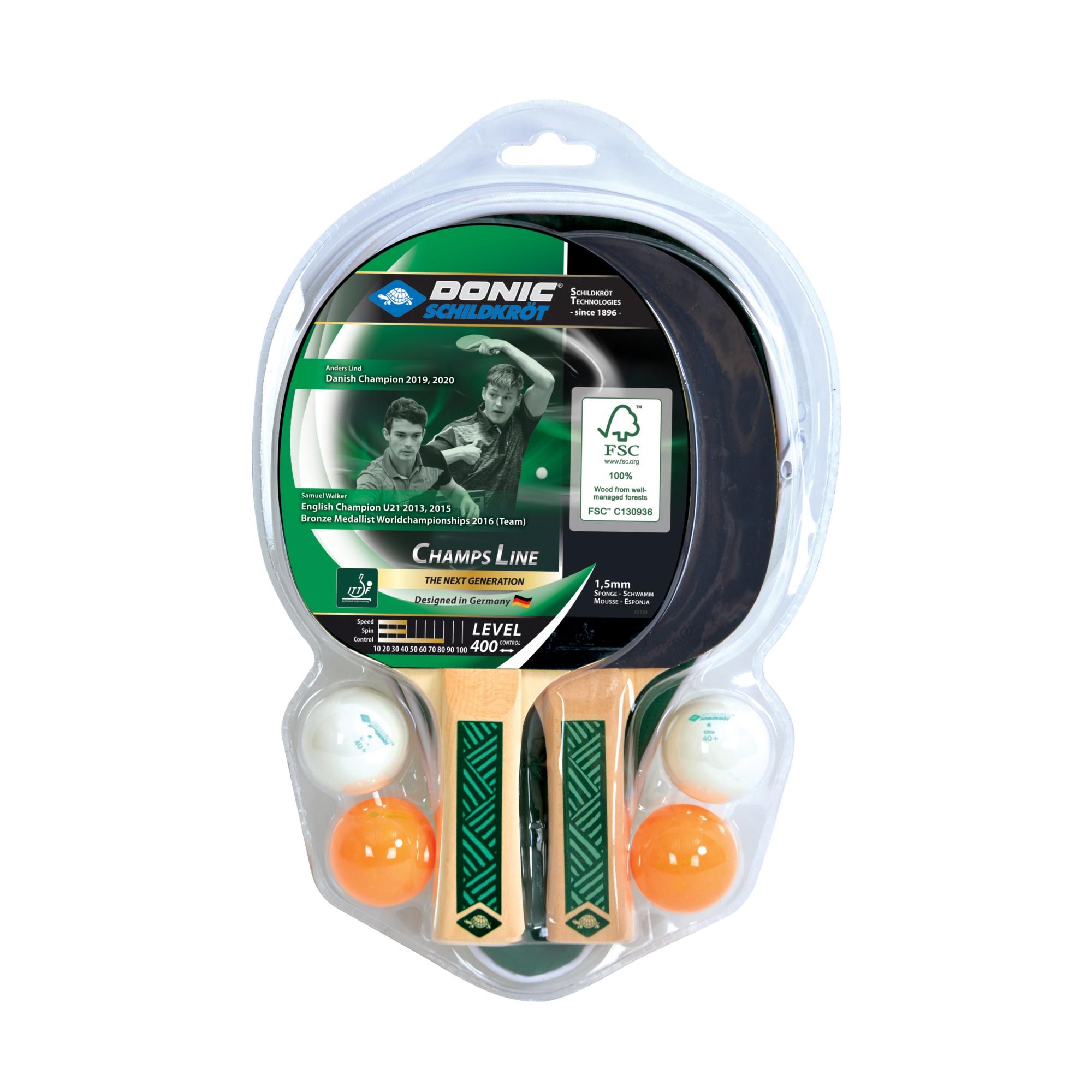 Donic Tischtennis-Set Champs 400