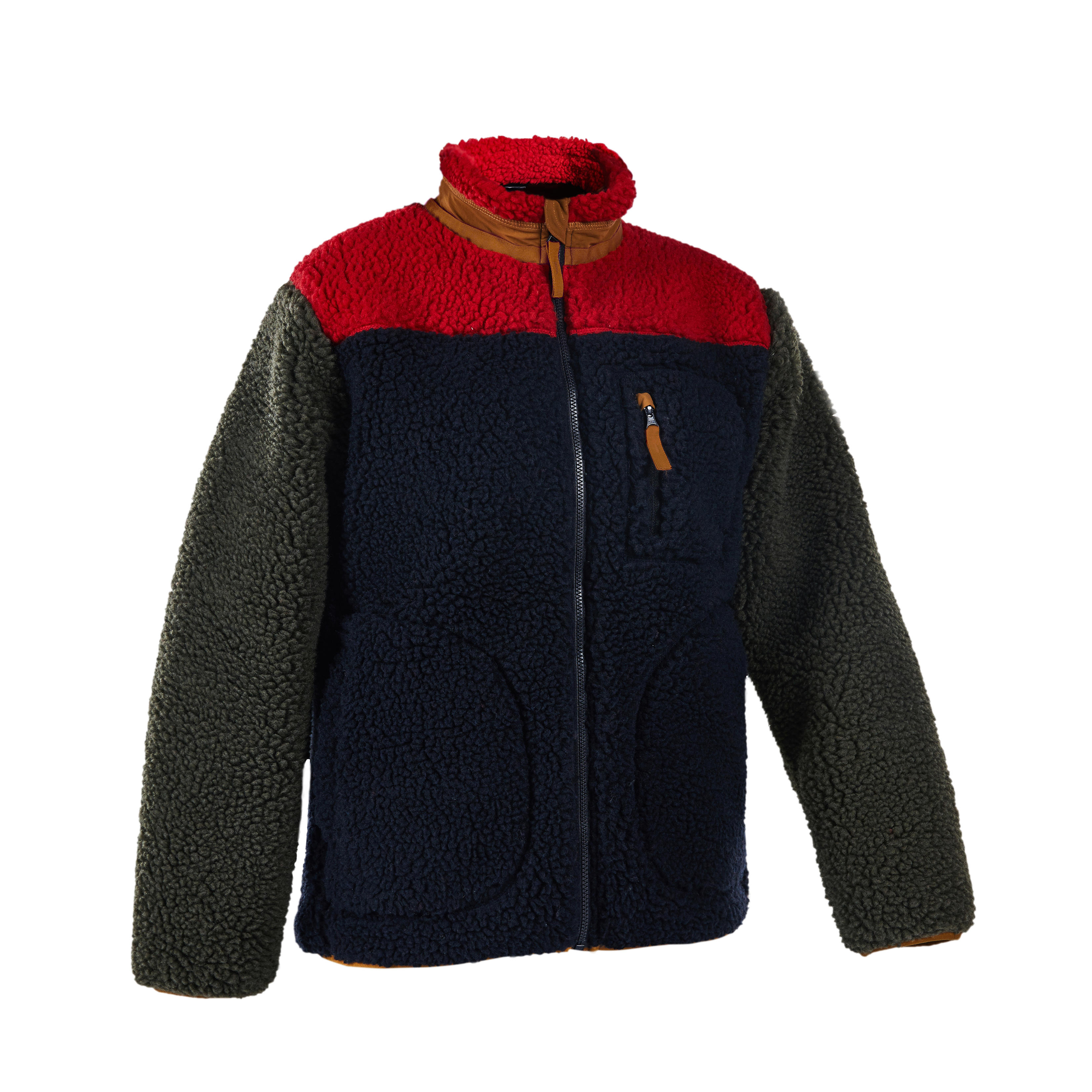 Quechua Fleecejacke Bergwandern MH500 Kinder Gr. 122–170 marineblau