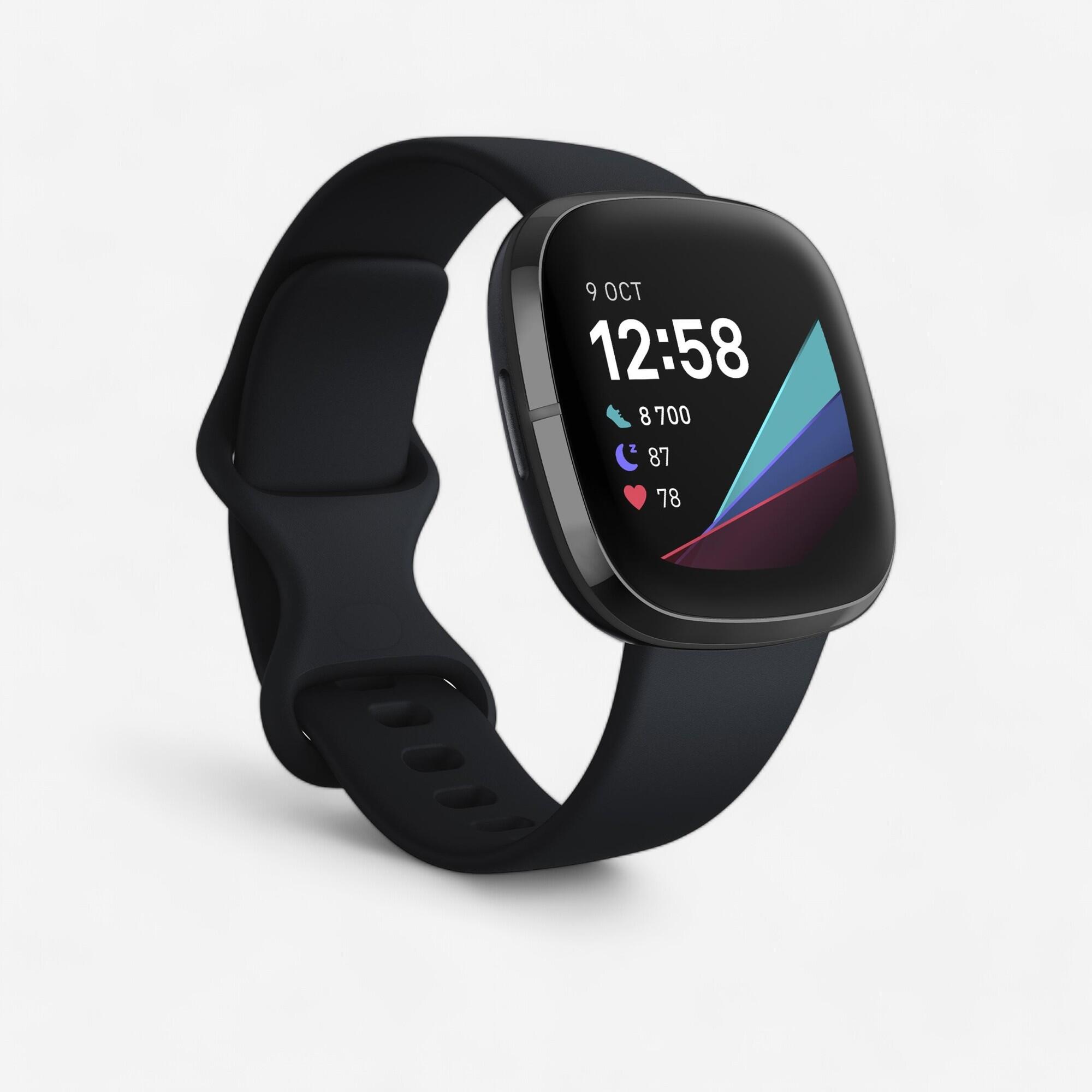 Fitbit Smartwatch Activity Tracker Fitbit Sense schwarz