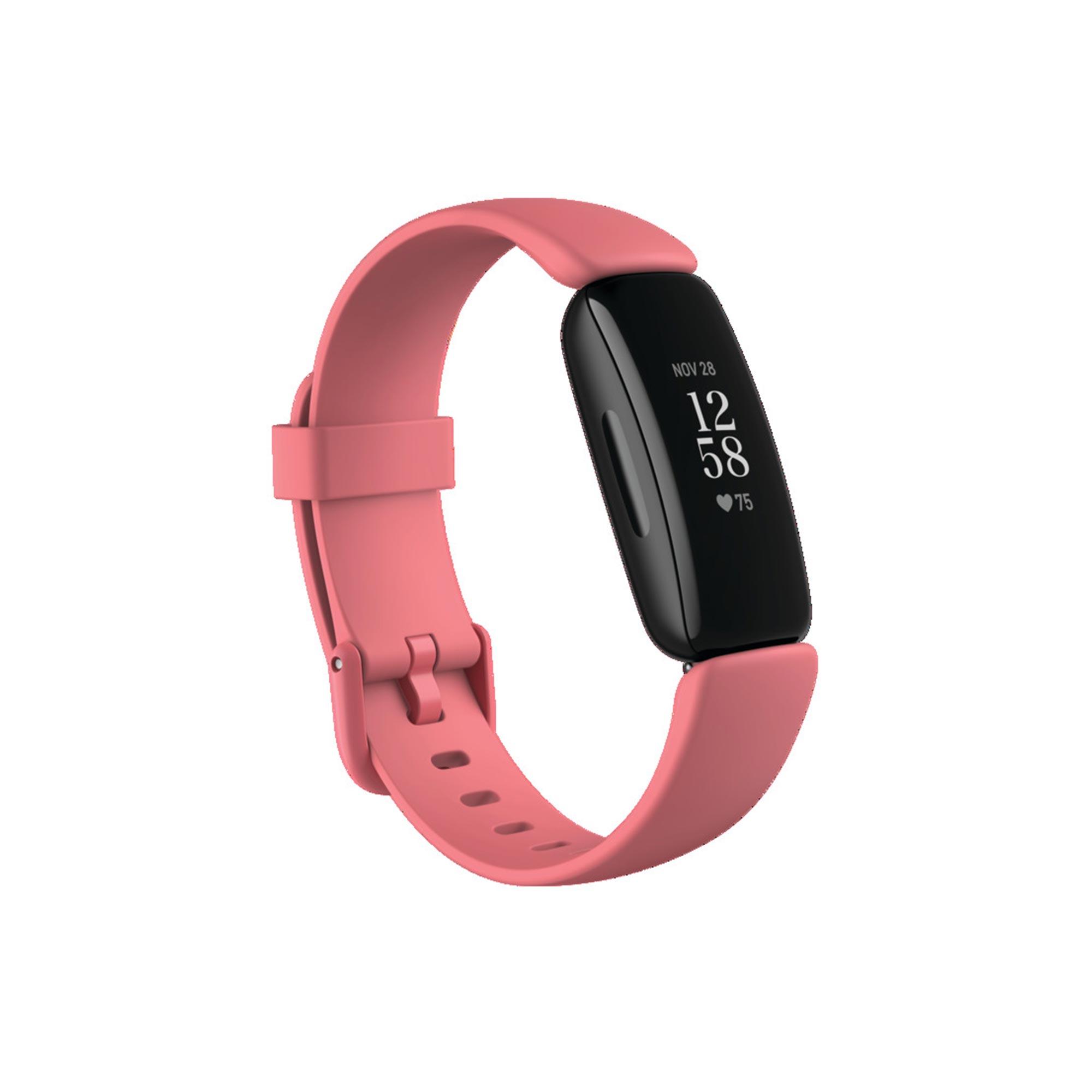 Fitbit Fitnessarmband Activity Tracker Inspire 2 Herzfrequenzmessung am Handgelenk rosa