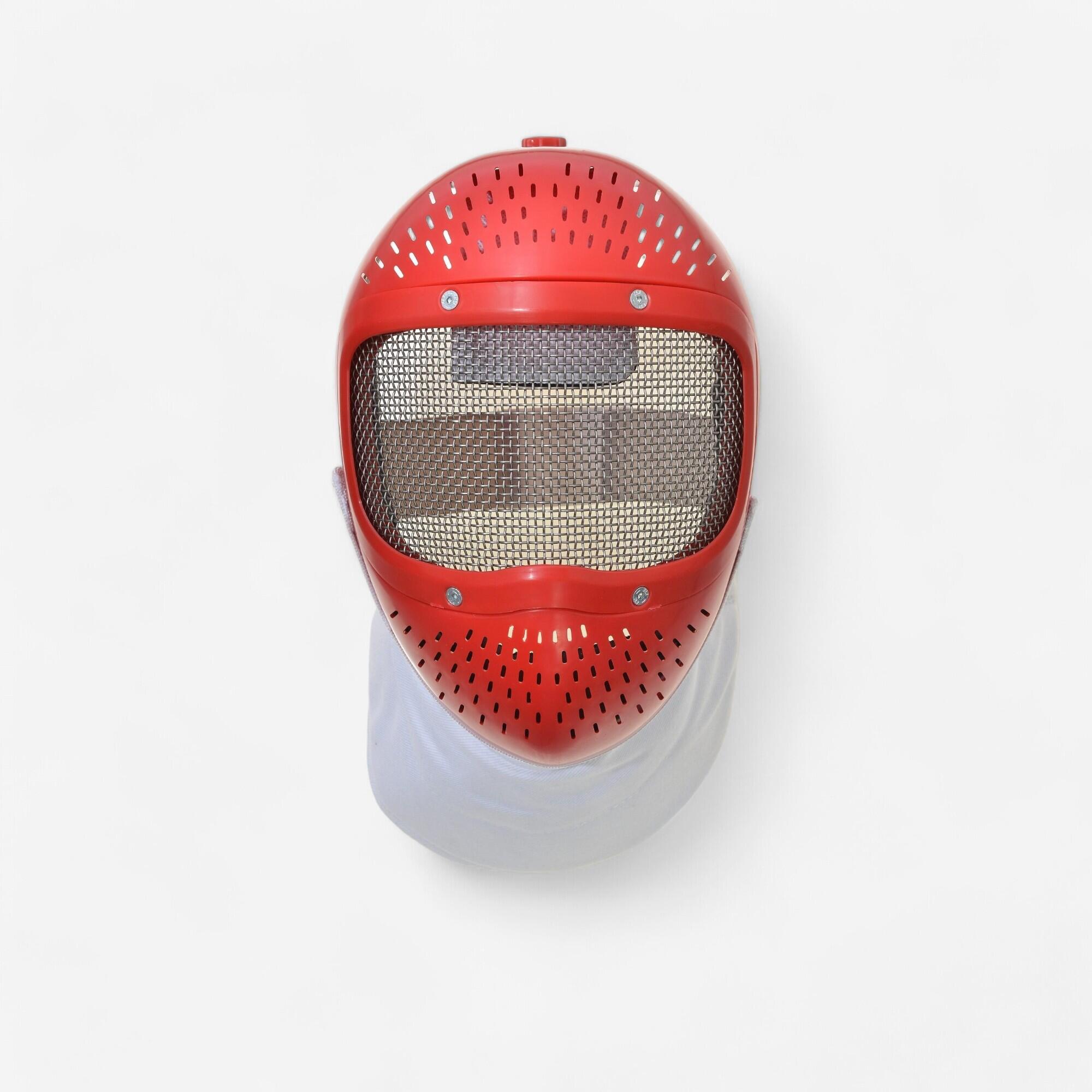 Nasycon Fechtmaske Kinder rot