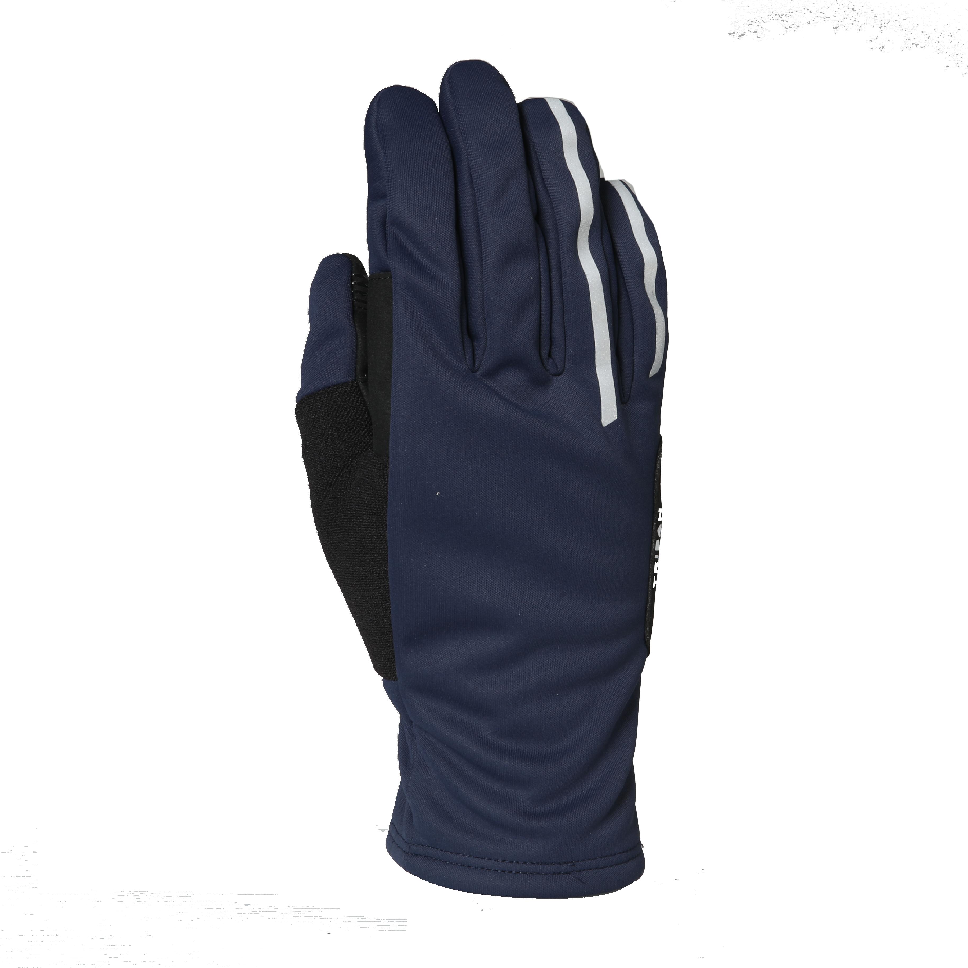 Triban Winter-Fahrradhandschuhe 500 Fleece neon