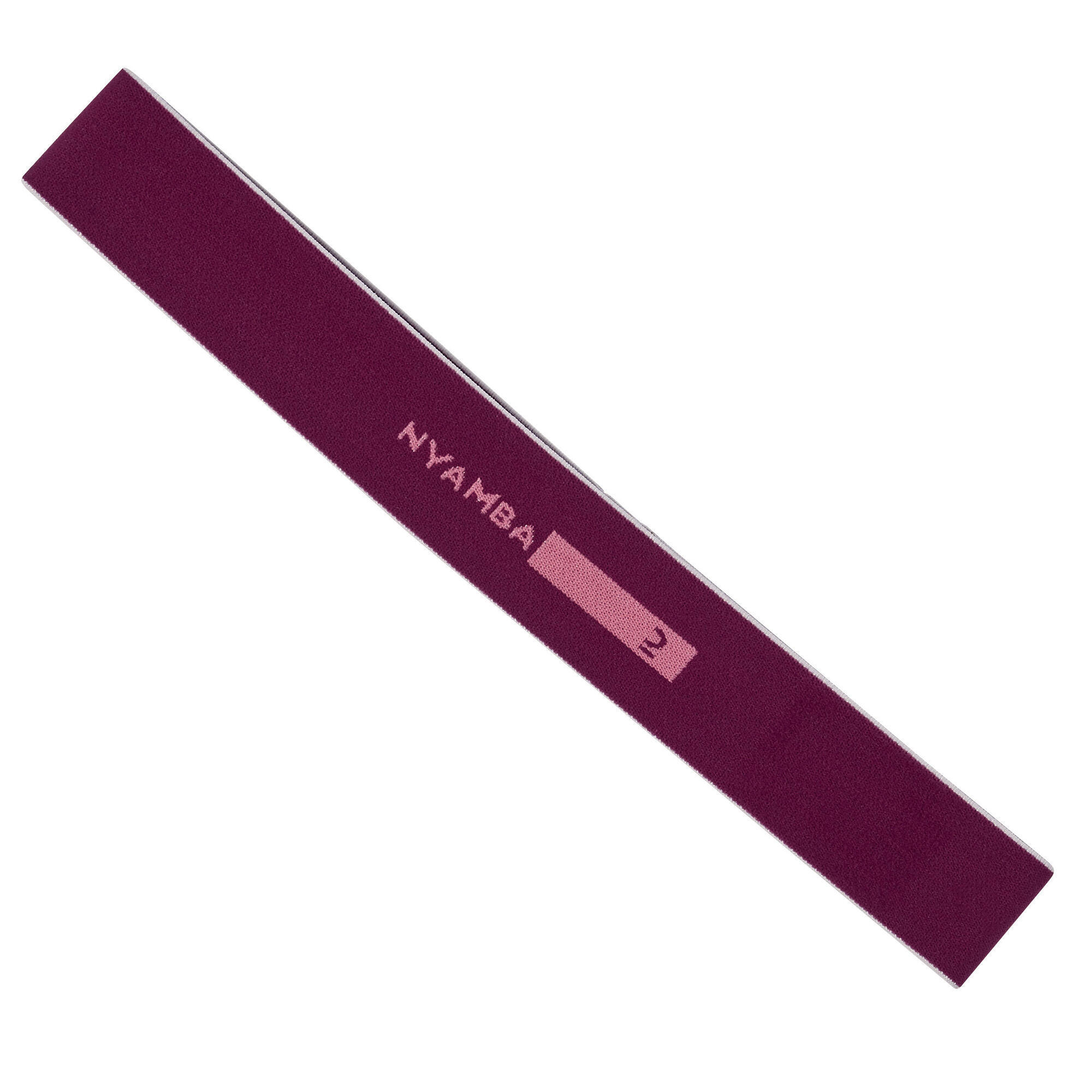 Domyos Fitness Band Trainingsband Textil 6 kg 13 lbs bordeaux