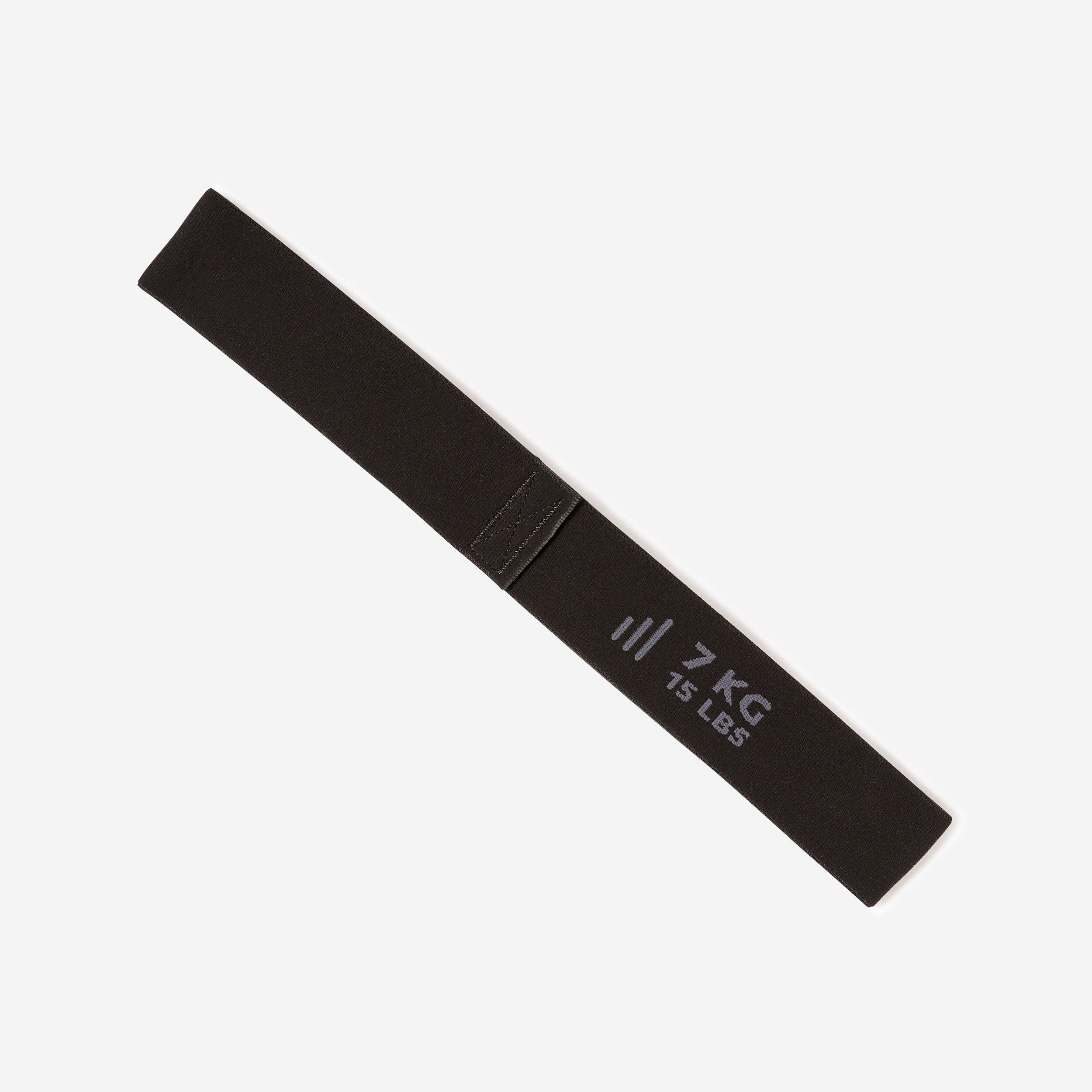 Domyos Fitness Band Trainingsband Textil 7 kg 15 lbs schwarz