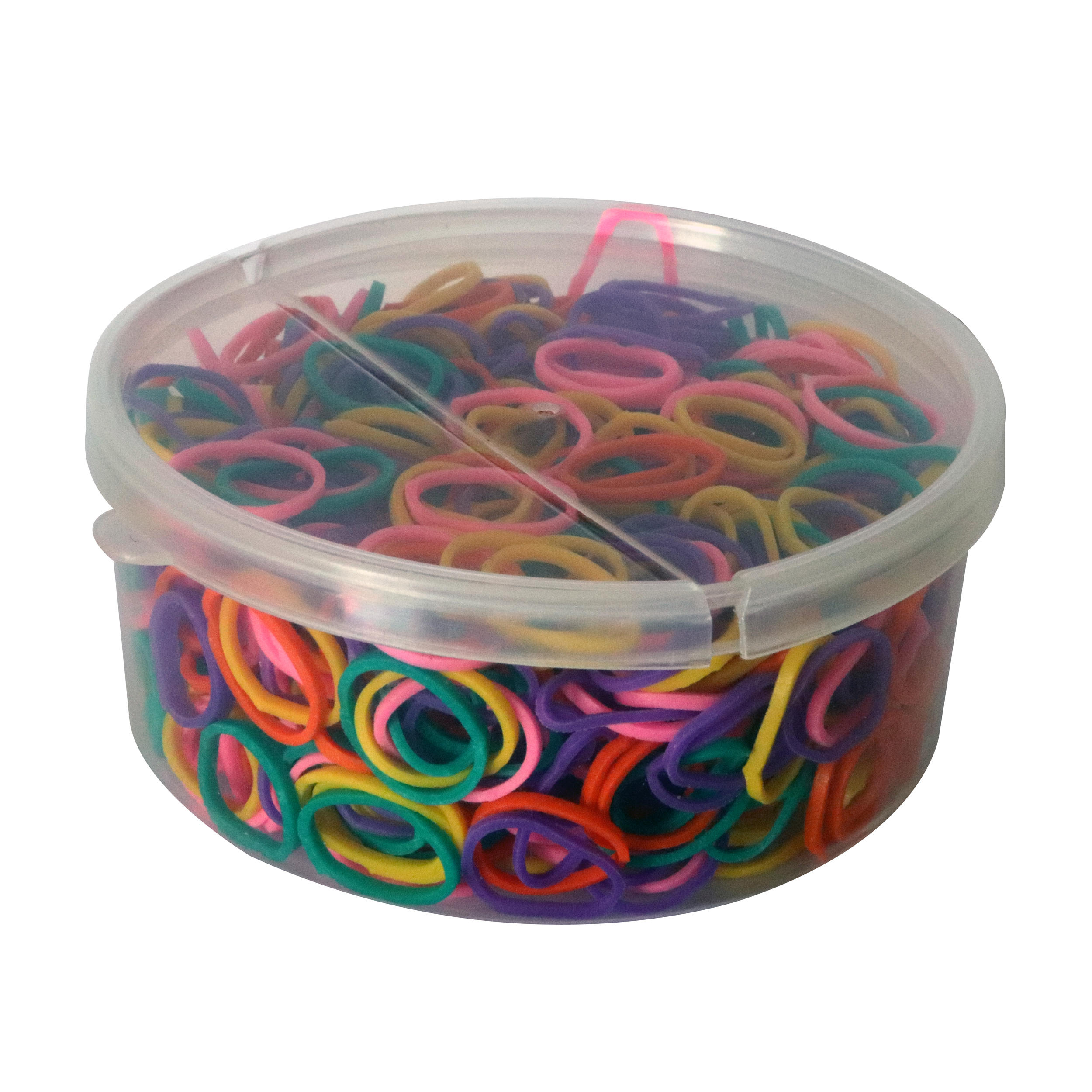 Kerbl Flechtgummis bunt (500)