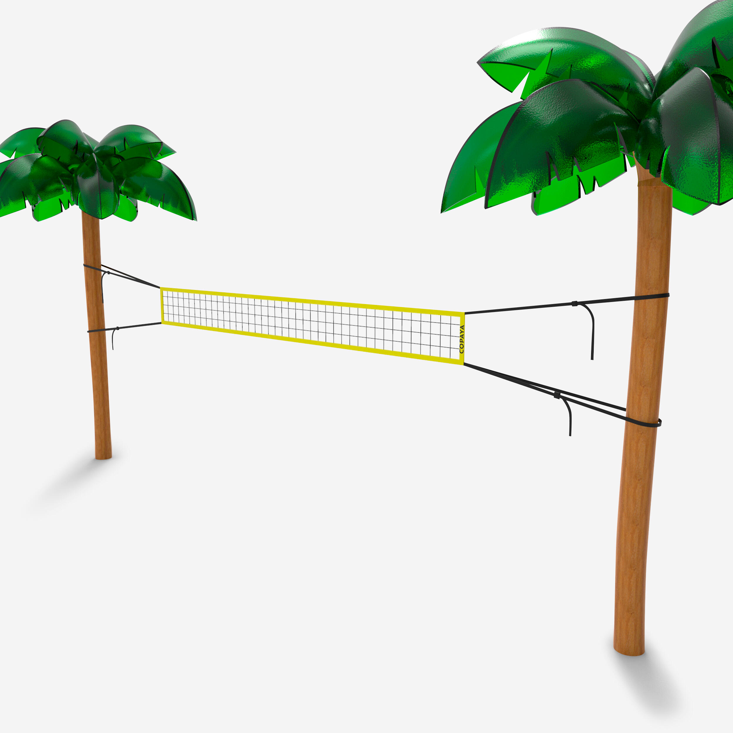 Copaya Beachvolleyballnetz BV100 gelb