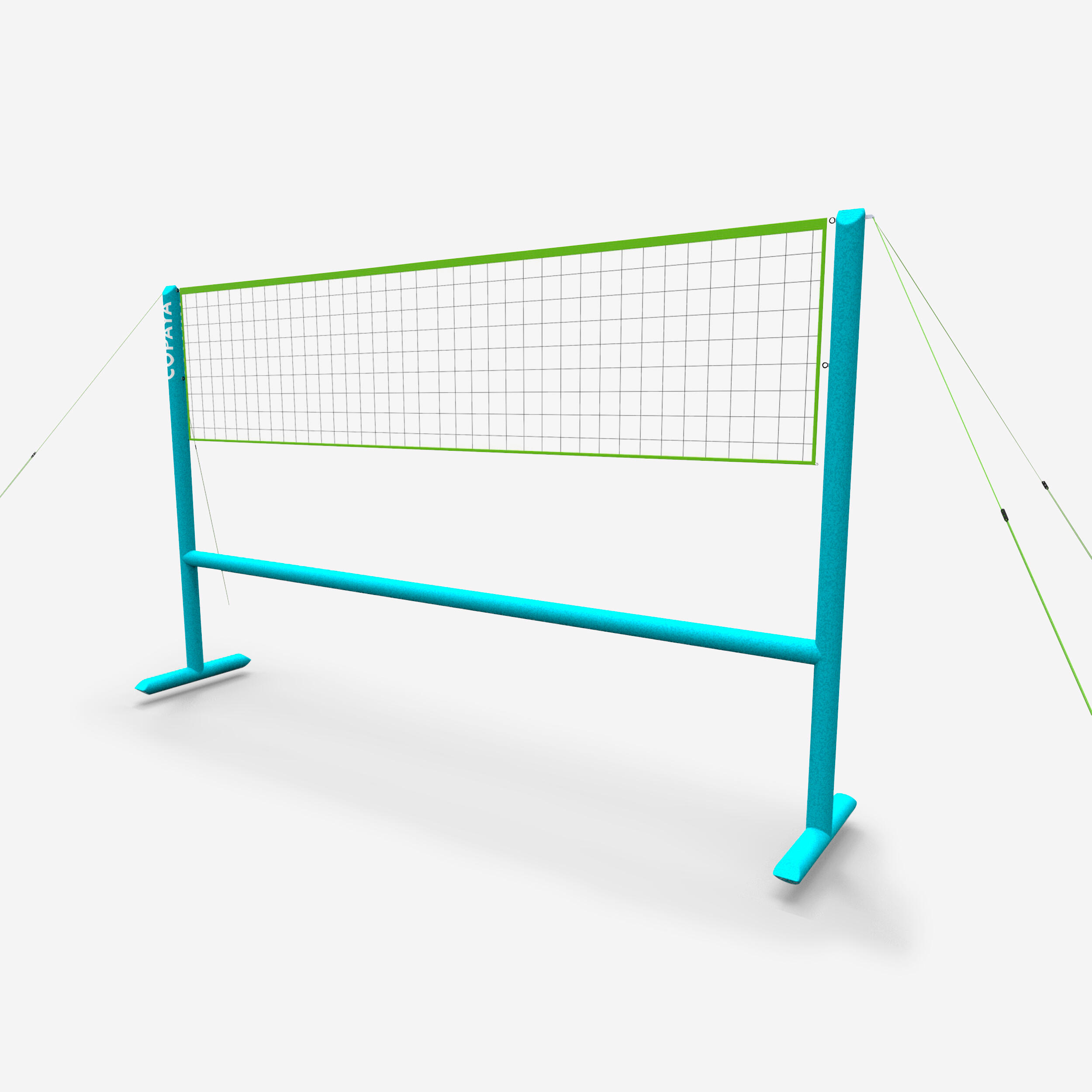 Copaya Beachvolleyballnetz 500 aufblasbar blau